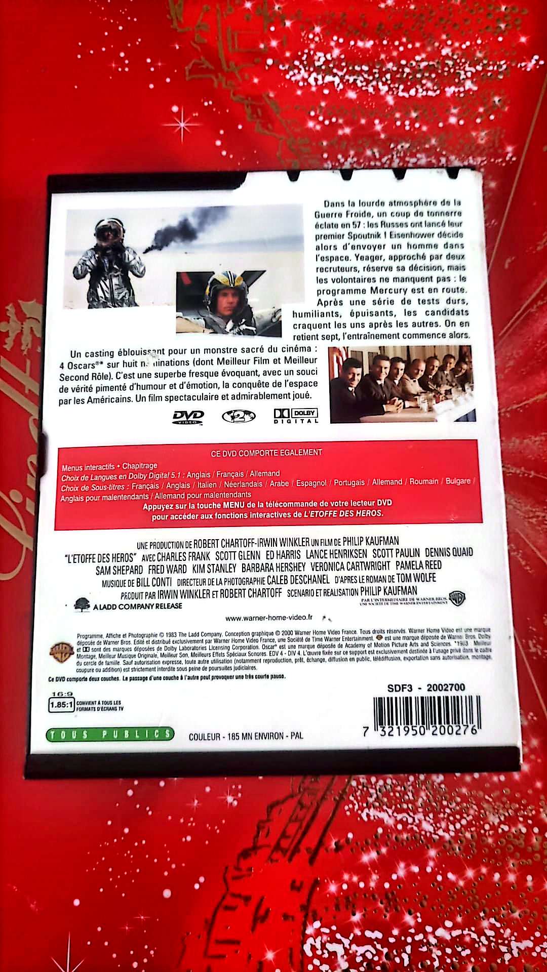 l'etoffe des heros film DVD