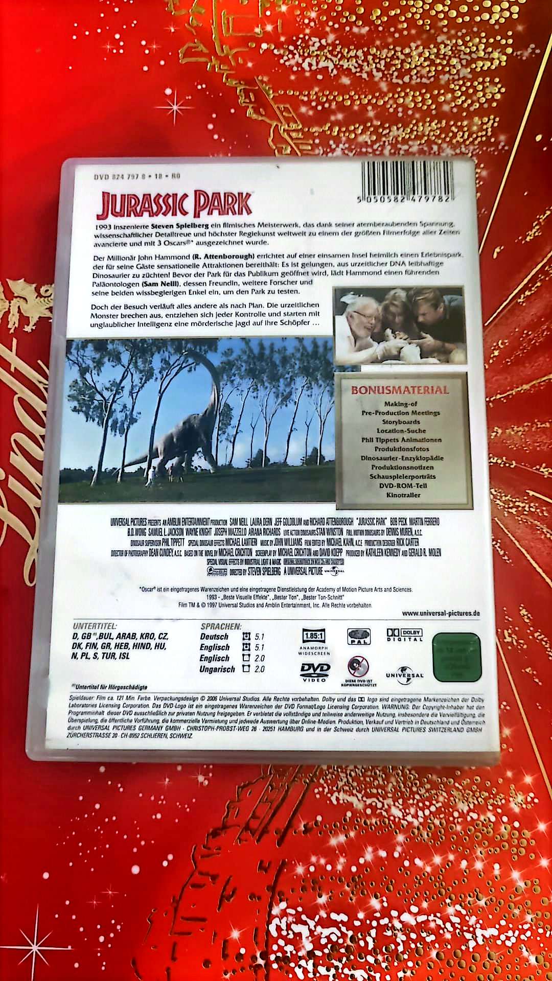 jurassic park DVD