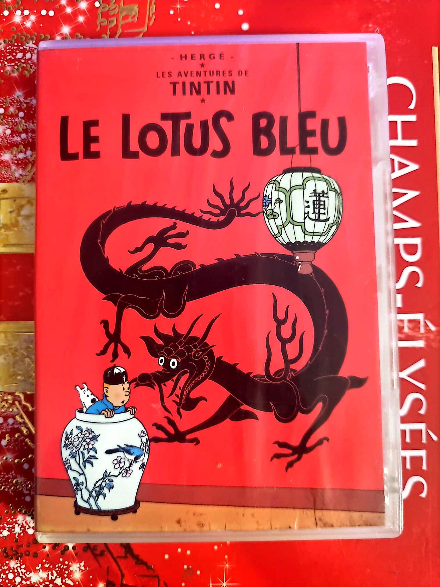 Tintin – Le Lotus Bleu | Mini DVD Original | Édition Compacte | Complet