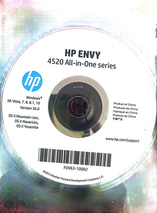 HP Envy 4520 | CD logiciel imprimante | Pilotes et installation | Windows & Mac