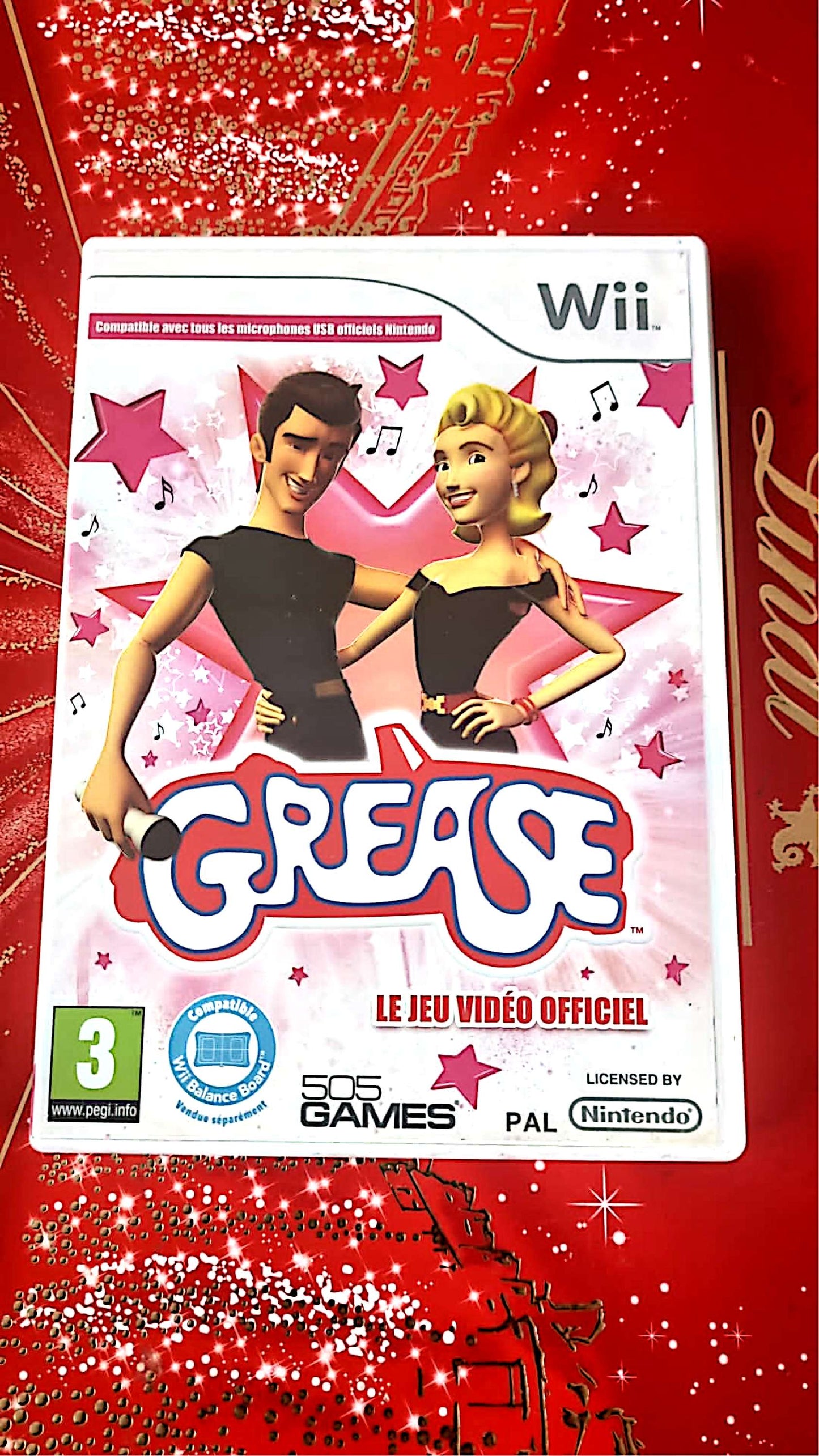 jeu wii grease