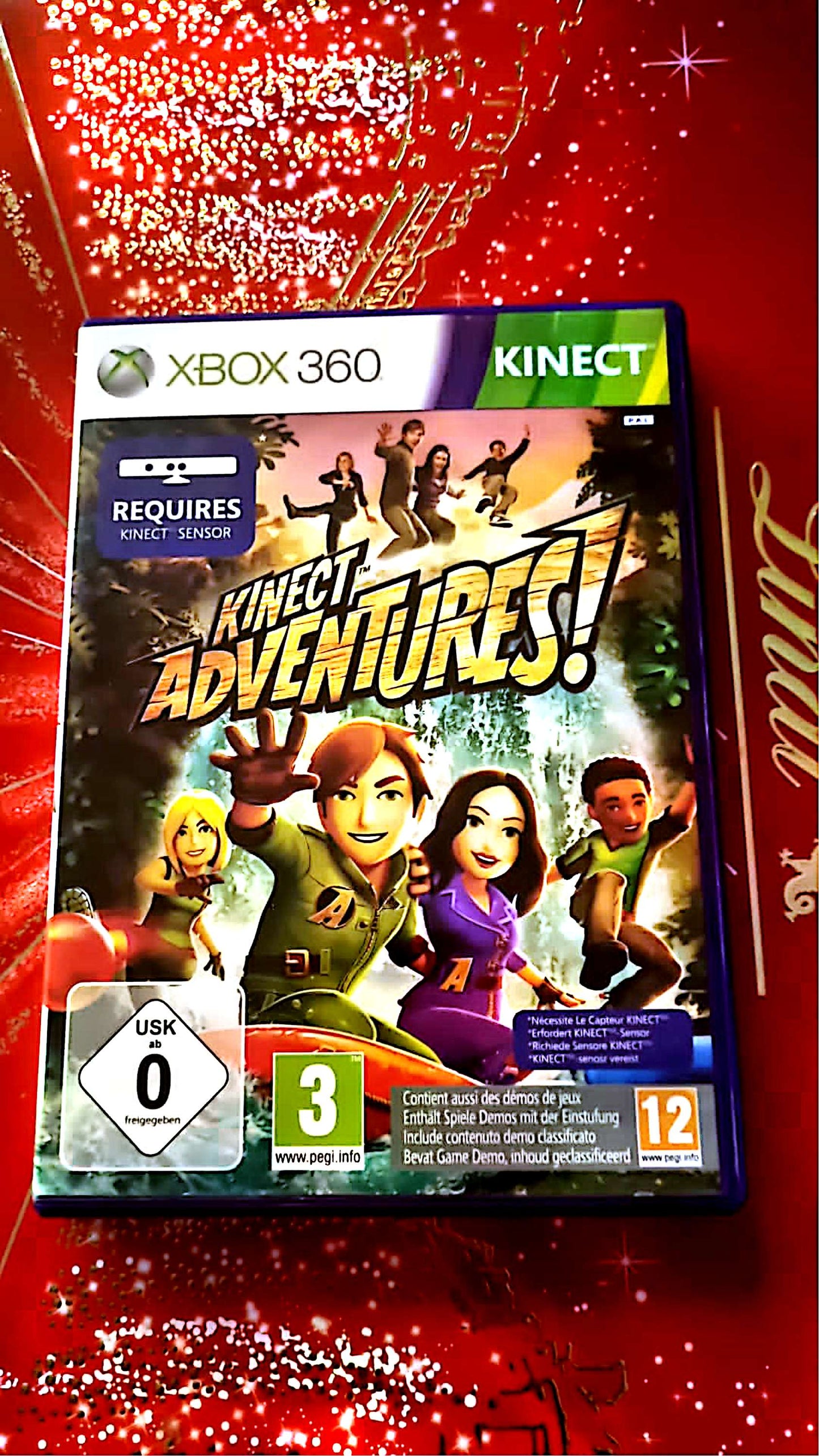jeu xbox 360 kinect adventures