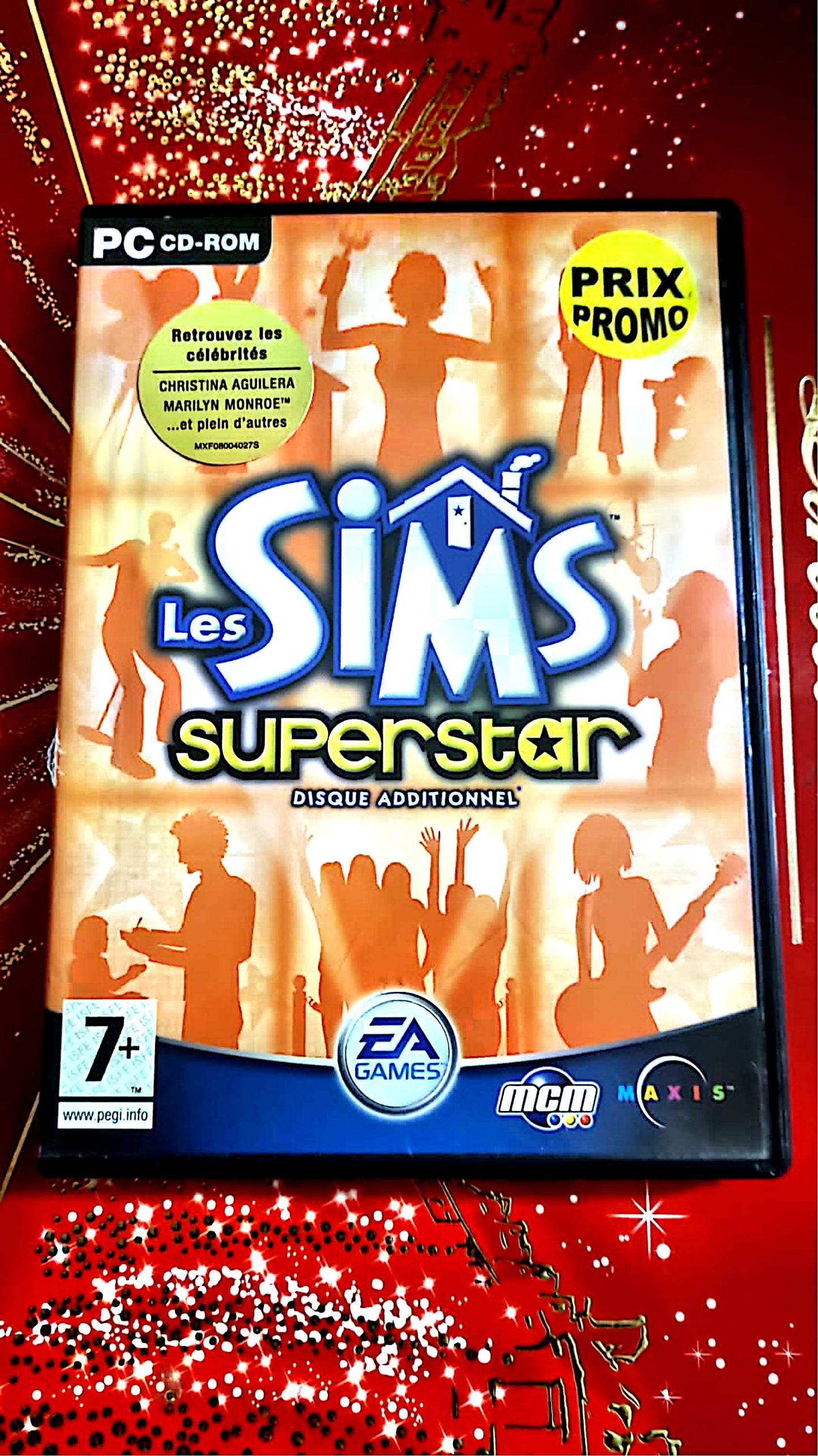 jeu PC les sims superstar