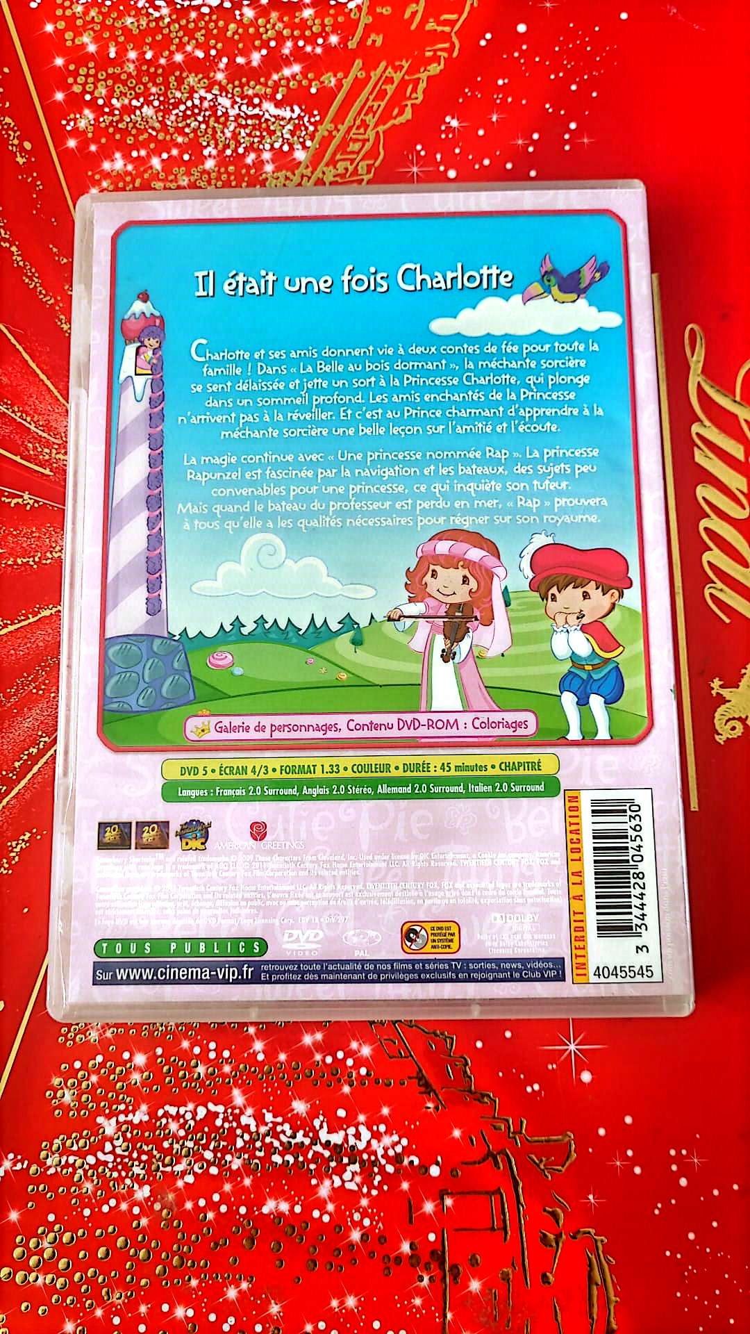 charlotte aux fraises tout est bien qui finit bien DVD état Par