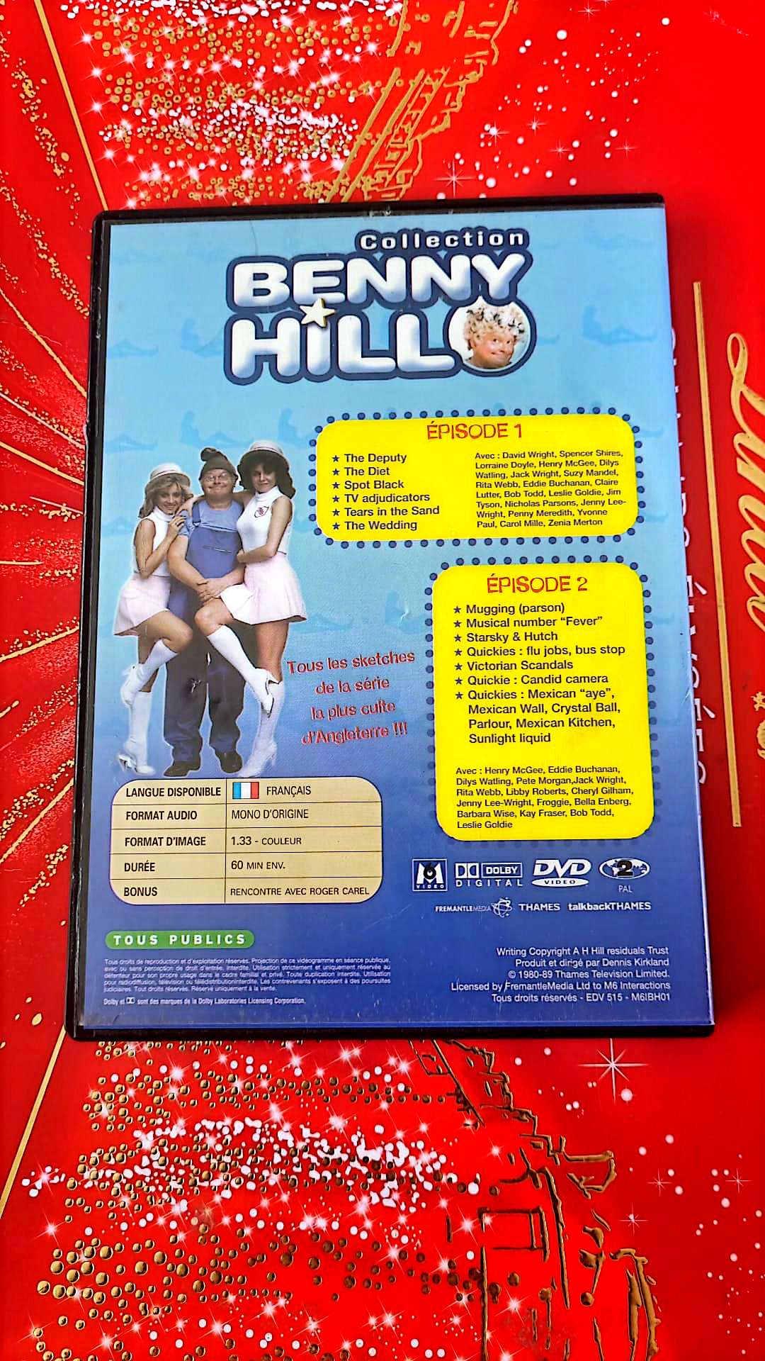 Benny Hillo épisode 1 - 2 DVD état Par