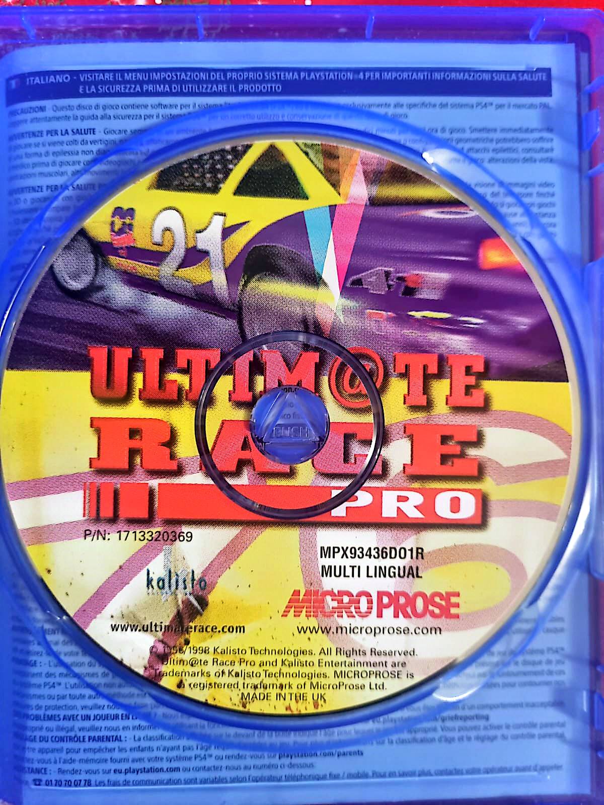 Ultim@te Race Pro – Jeu PC – CD seul sans boîtier – Course automobile jeu pc