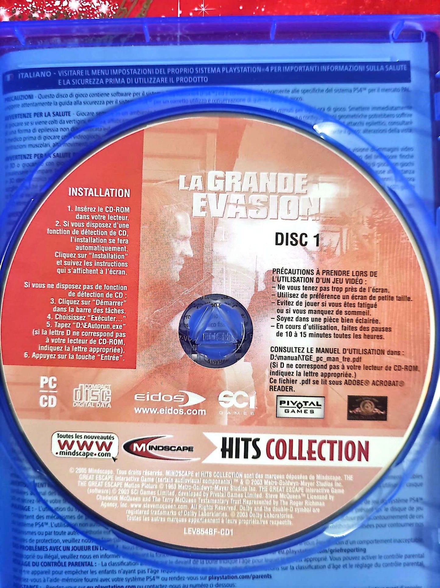 La Grande Évasion – PC – CD seul sans boîtier – Jeu d’action jeu pc
