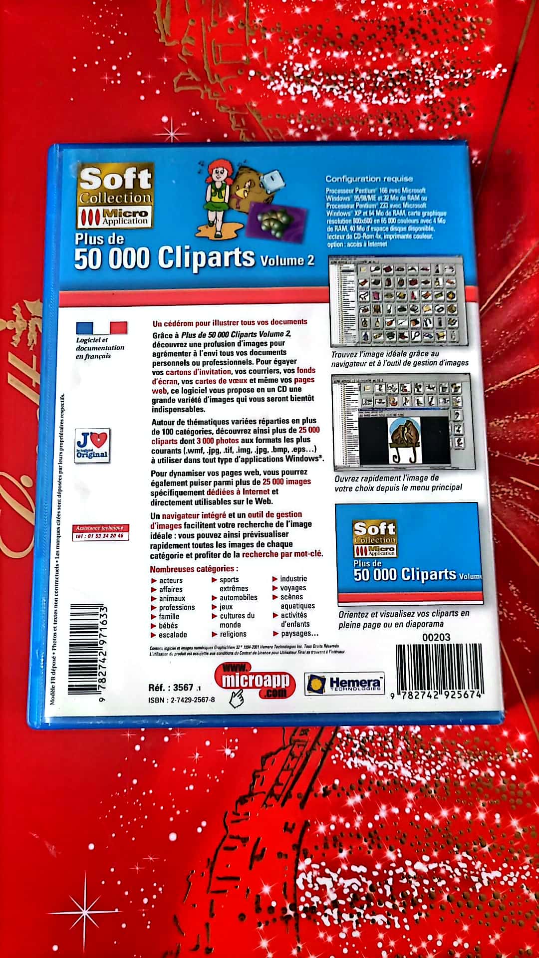Jeu vidéo PC : plus de 50 00 cliparts volume 2