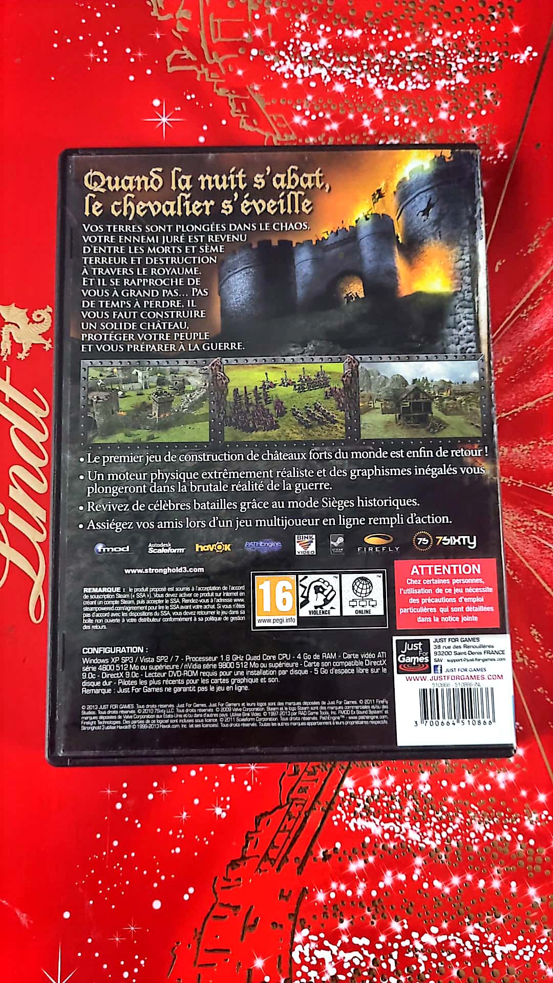 Jeu vidéo PC : stronghold 3 Gold