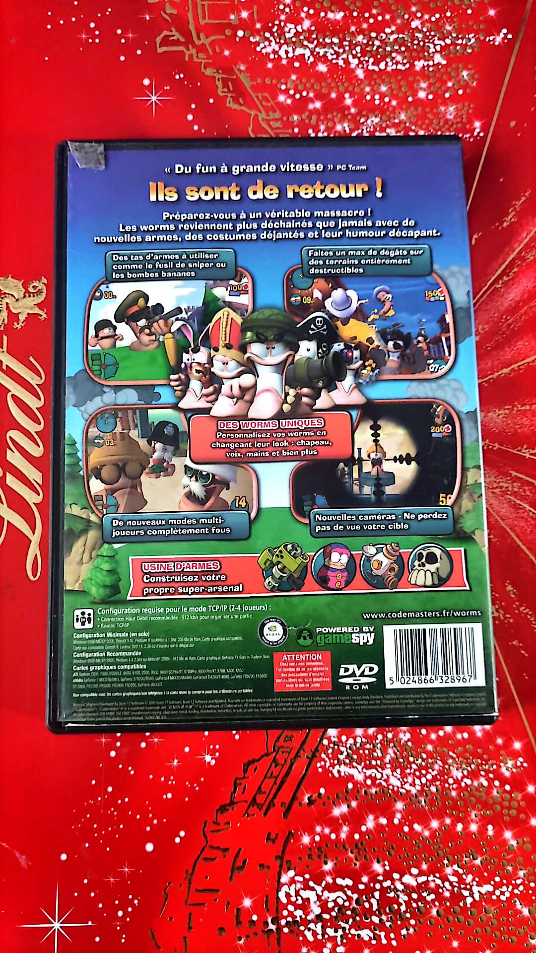 Jeu vidéo PC : Worms 4