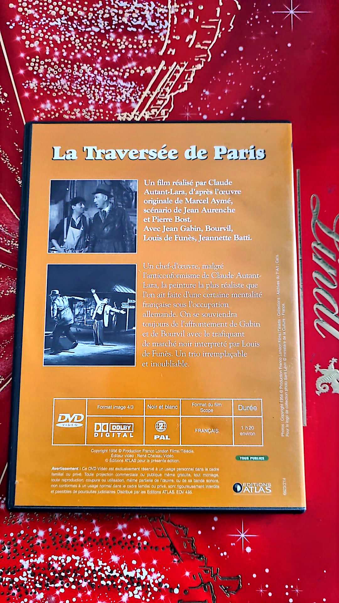 louis de funes la traversee de paris DVD