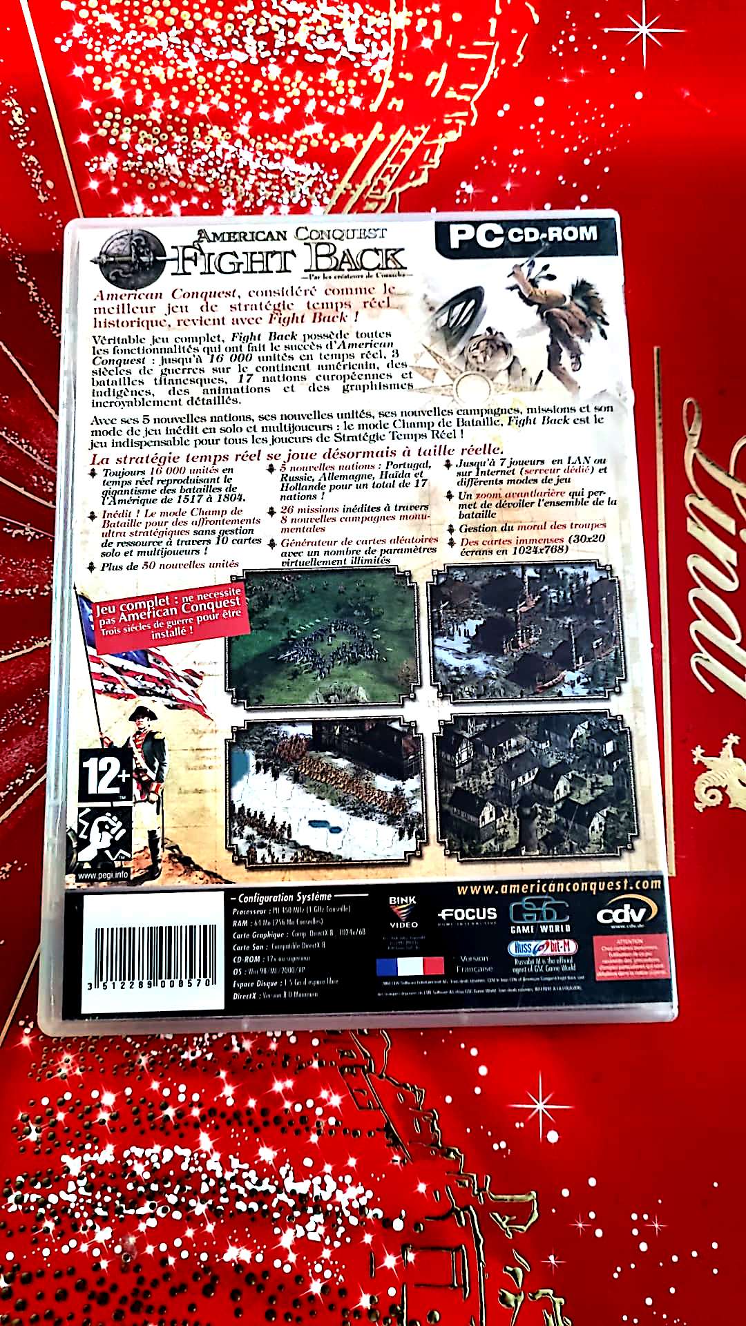 jeu pc american conquest fight back