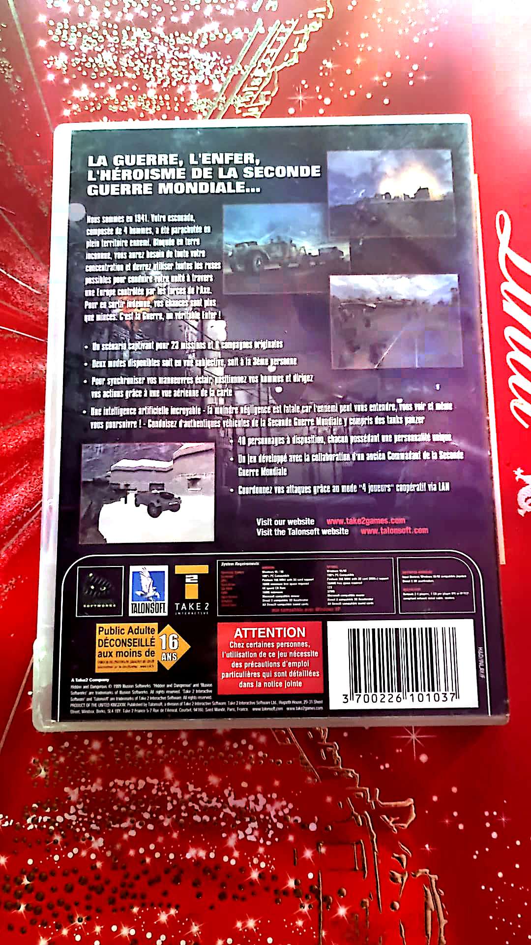 jeu pc hidden & dangerous