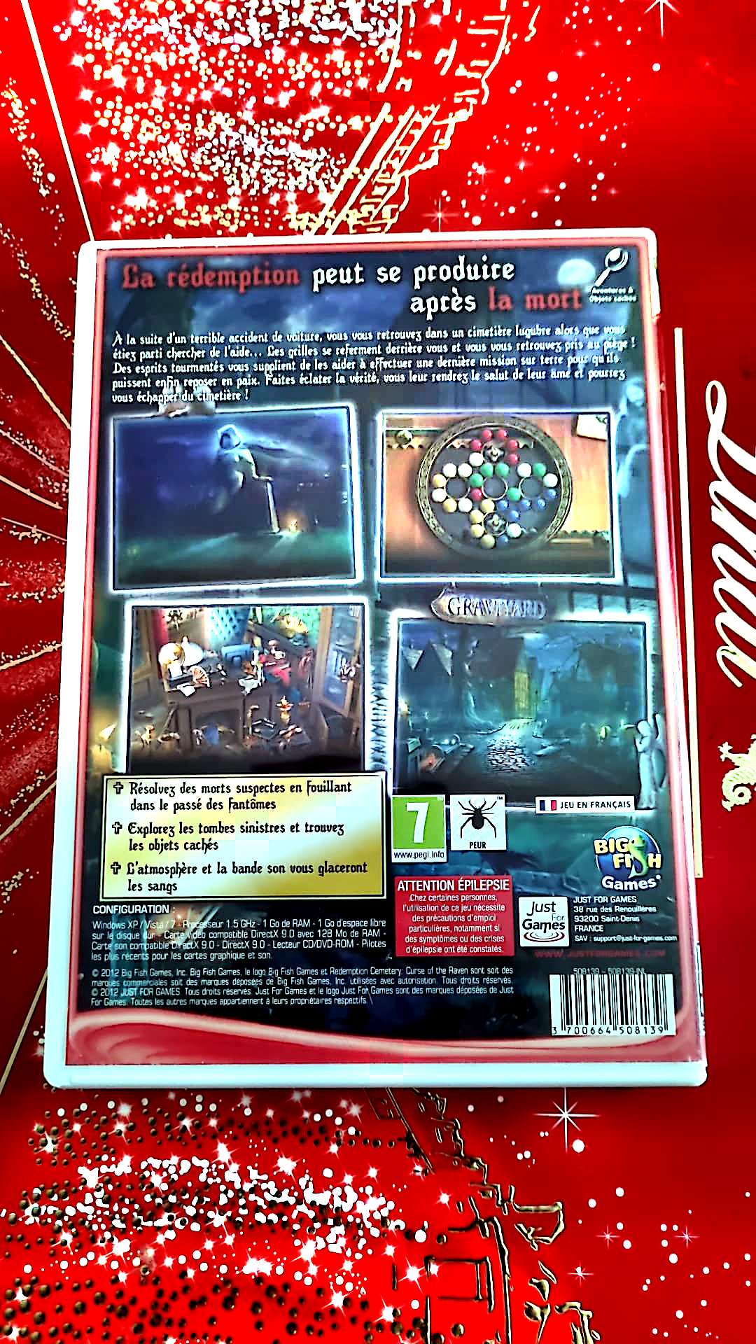 Jeu pc adventures&objets caches redemption cemetery la malediction du corbeau