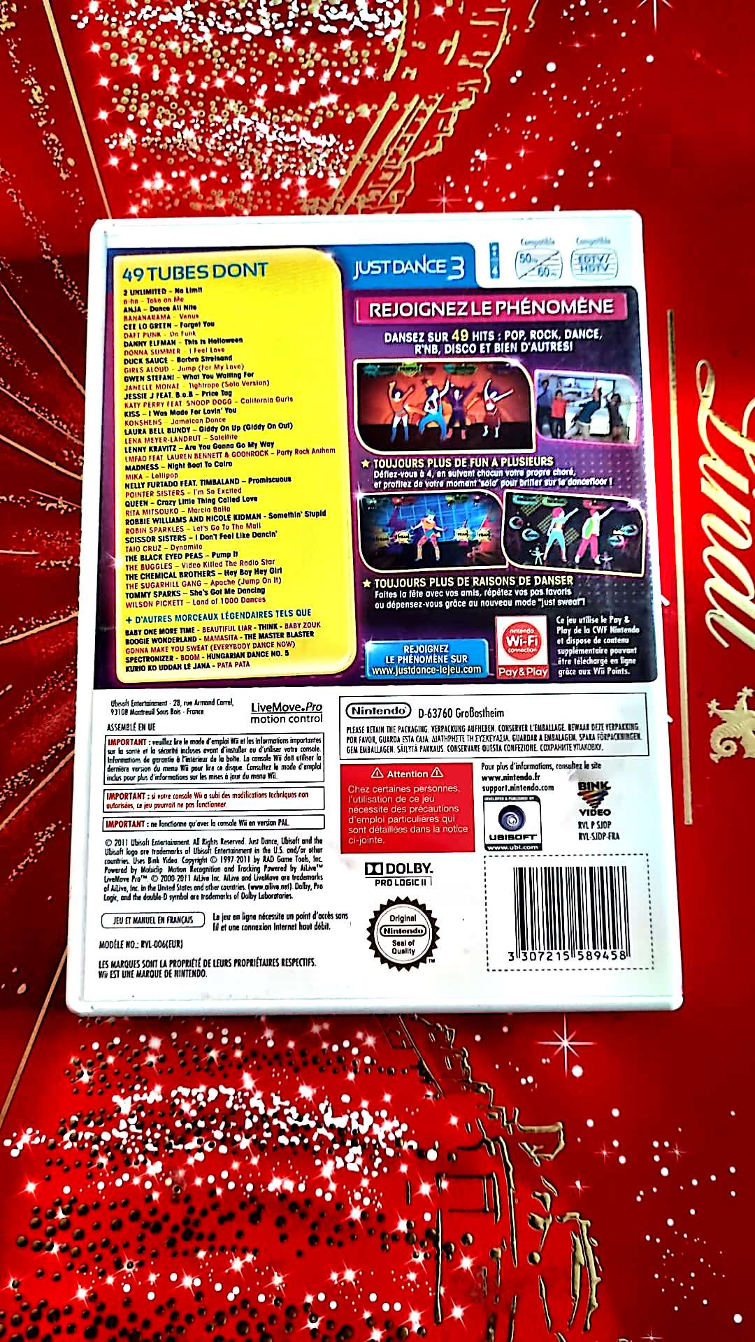 jeu wii just dance 3