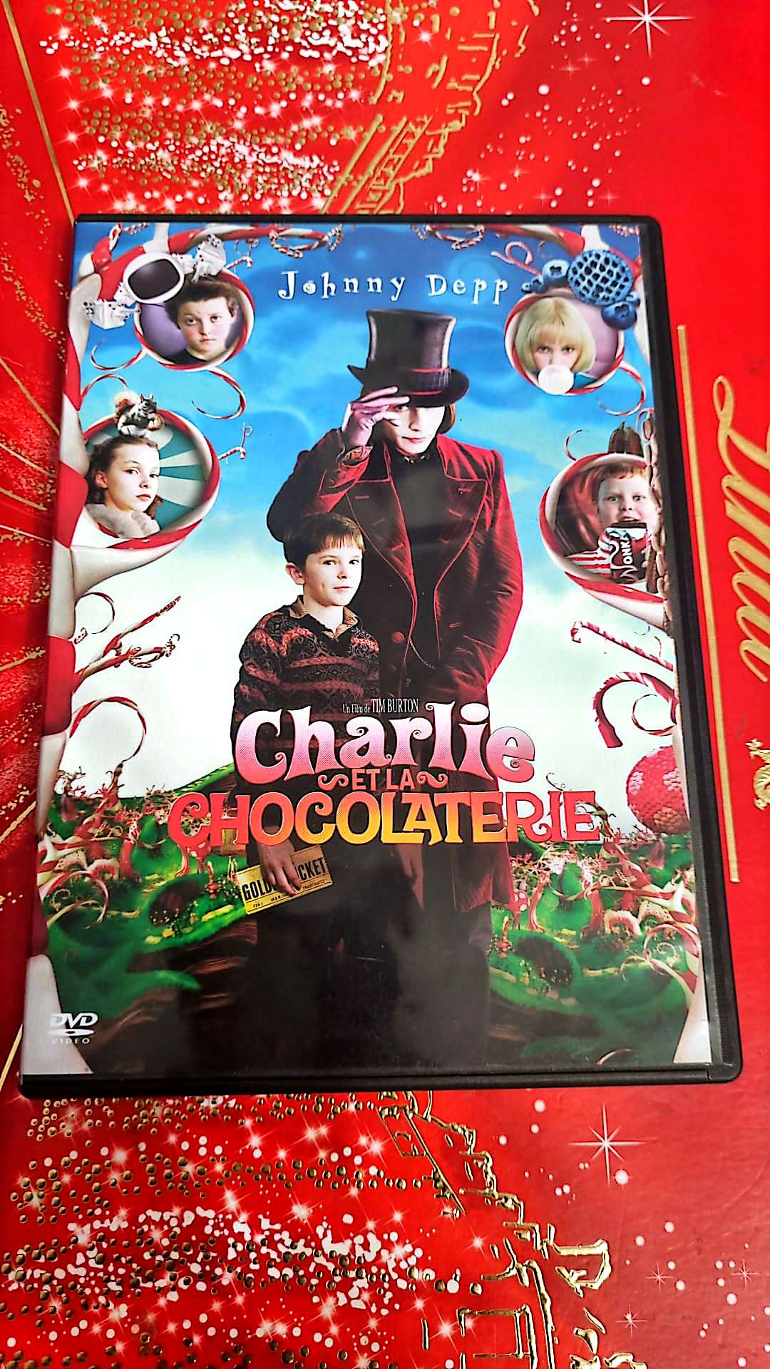 DVD : charlie et la chocolaterie