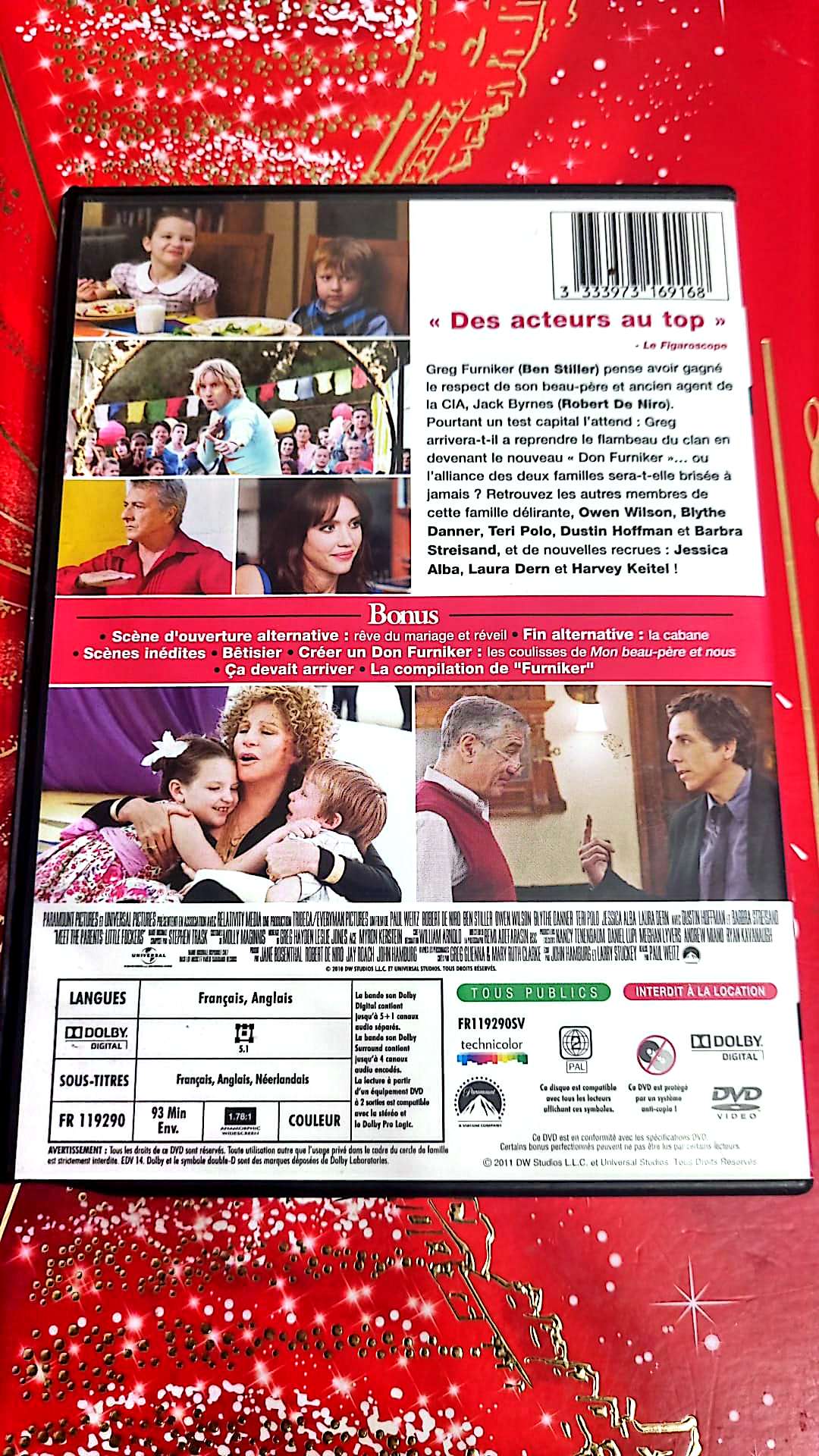 DVD : mon beau père et nous