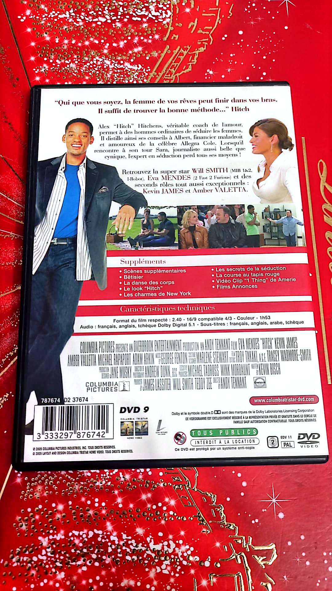 DVD : hitch expert en seduccion film