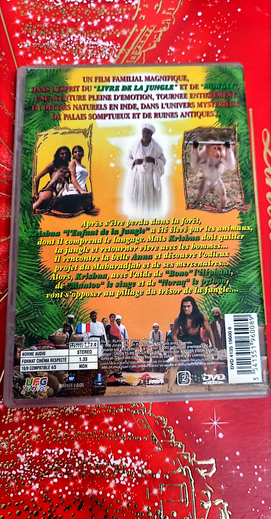 DVD : l'enfant de la jungle