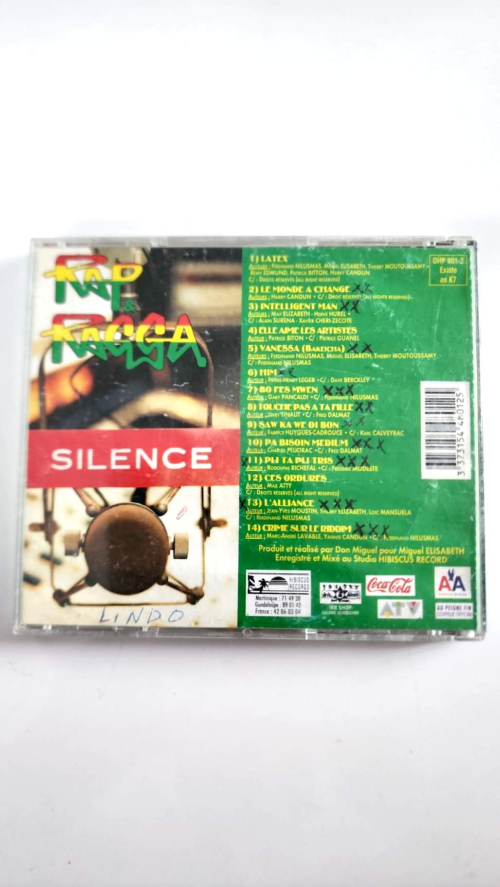 Silence – Dancehall Party (F.W.I.) – Compilation CD audio Rap & Ragga – Occasion