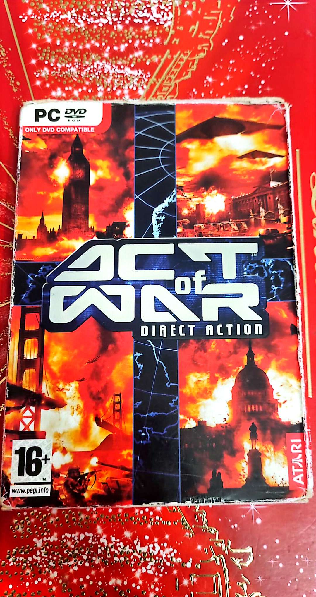 Jeu vidéo PC : act of war direct action jeu PC