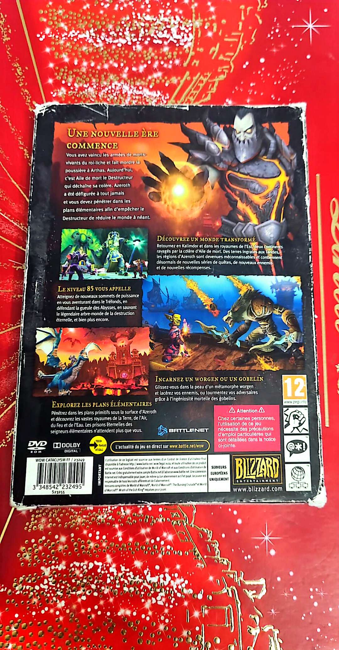 Jeu vidéo PC : world of warcraft cataclysme jeu PC