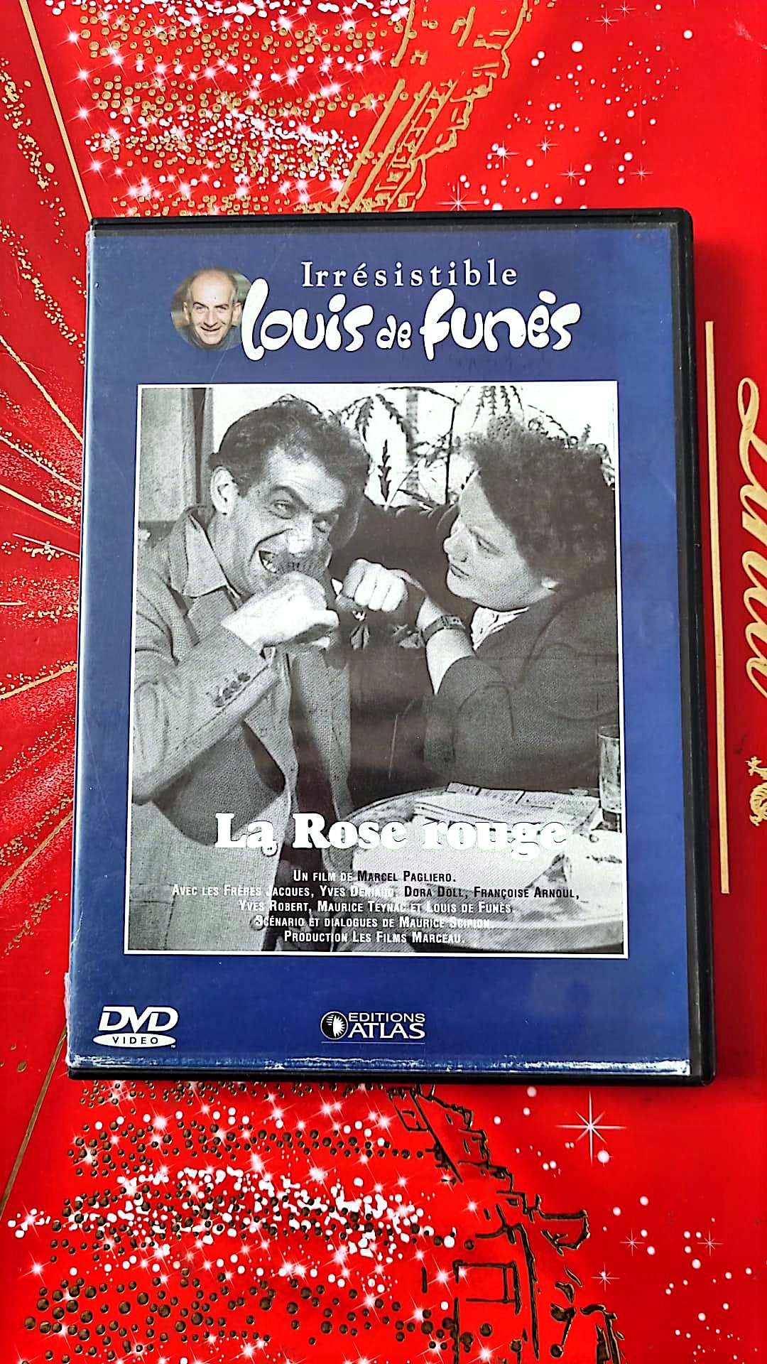DVD : louis de Funès la rose rouge