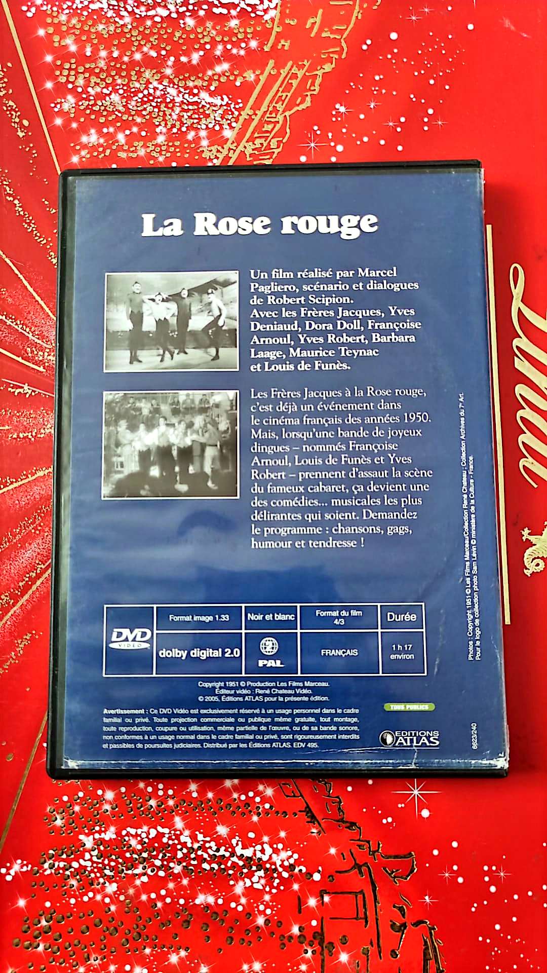 DVD : louis de Funès la rose rouge