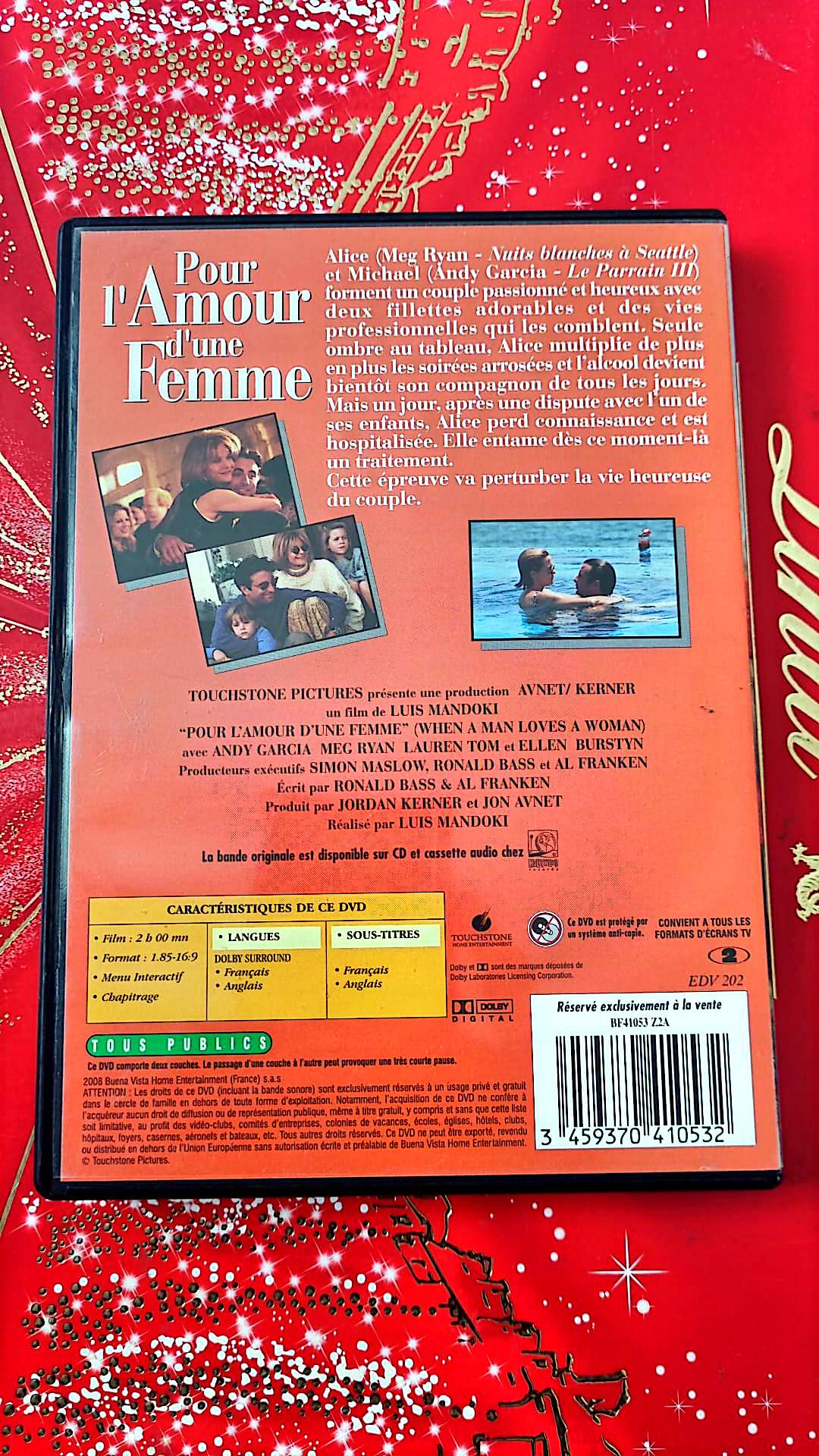 DVD : pour l'amour d'une femme
