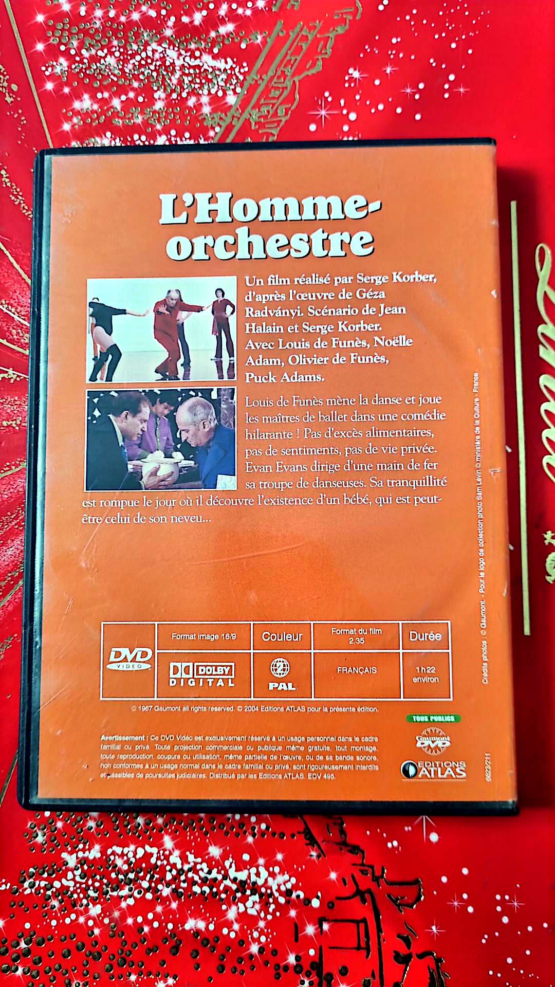 DVD : louis de funès l'homme orchestre