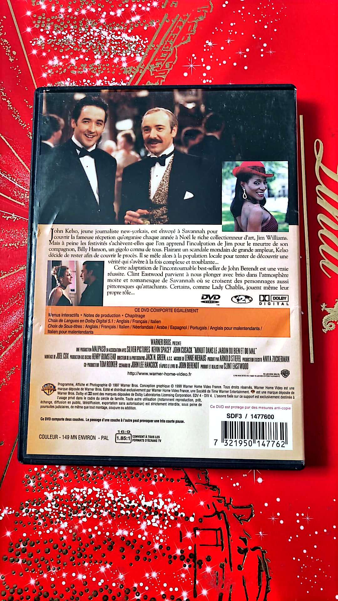 DVD : Minuit dans le jardin du bien et du mal