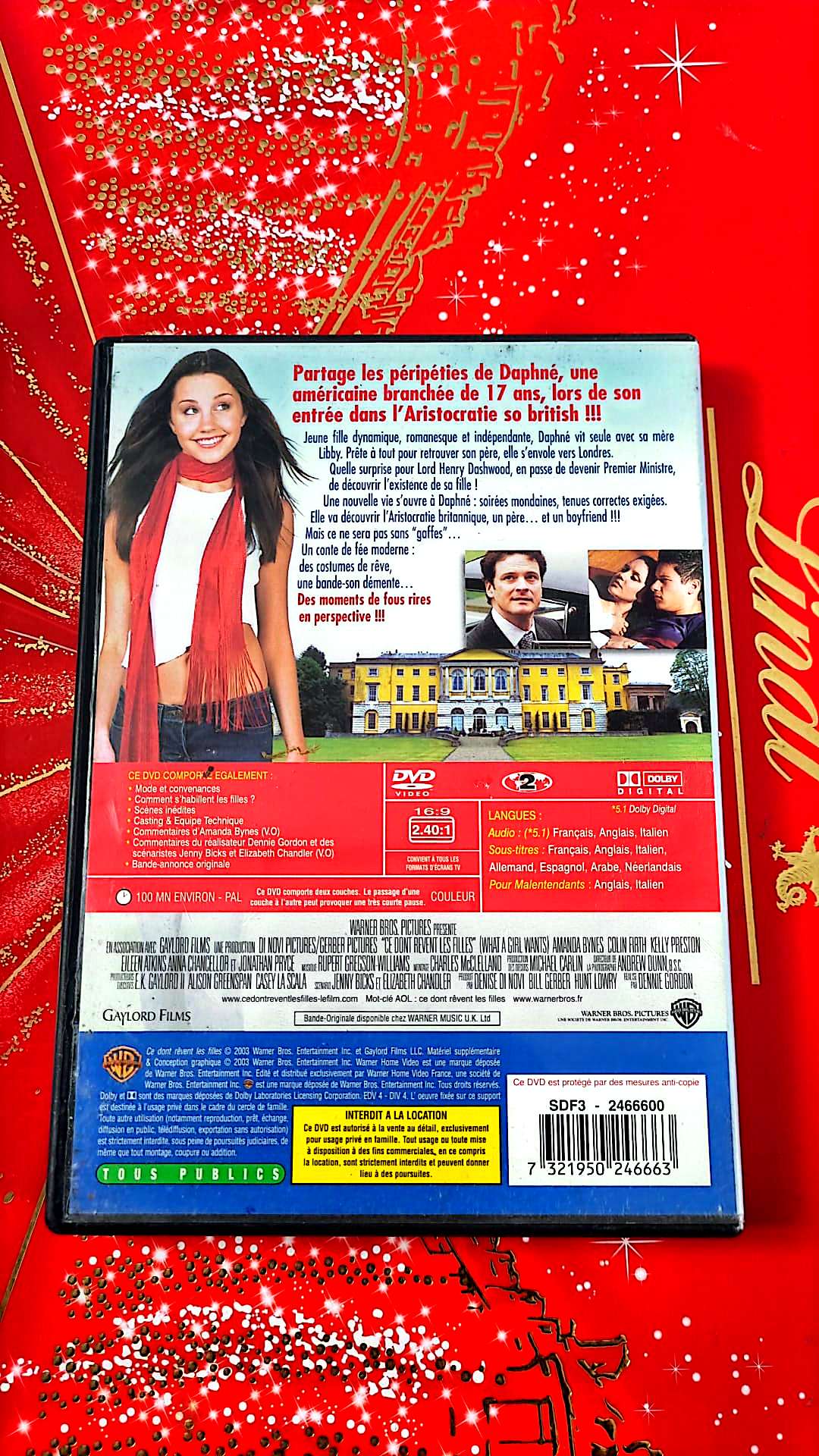 DVD : ce dont Rêve les filles