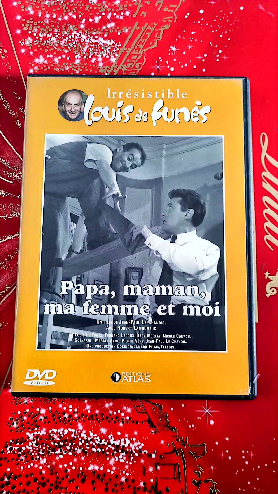 DVD irresistible Louis de funès papa, maman, ma femme et moi