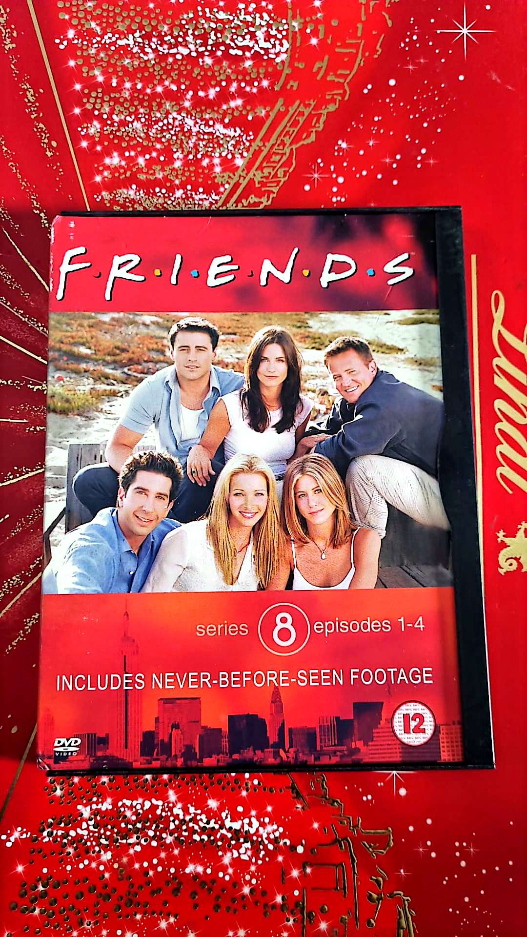 DVD friends series 8 épisodes 1 à 4