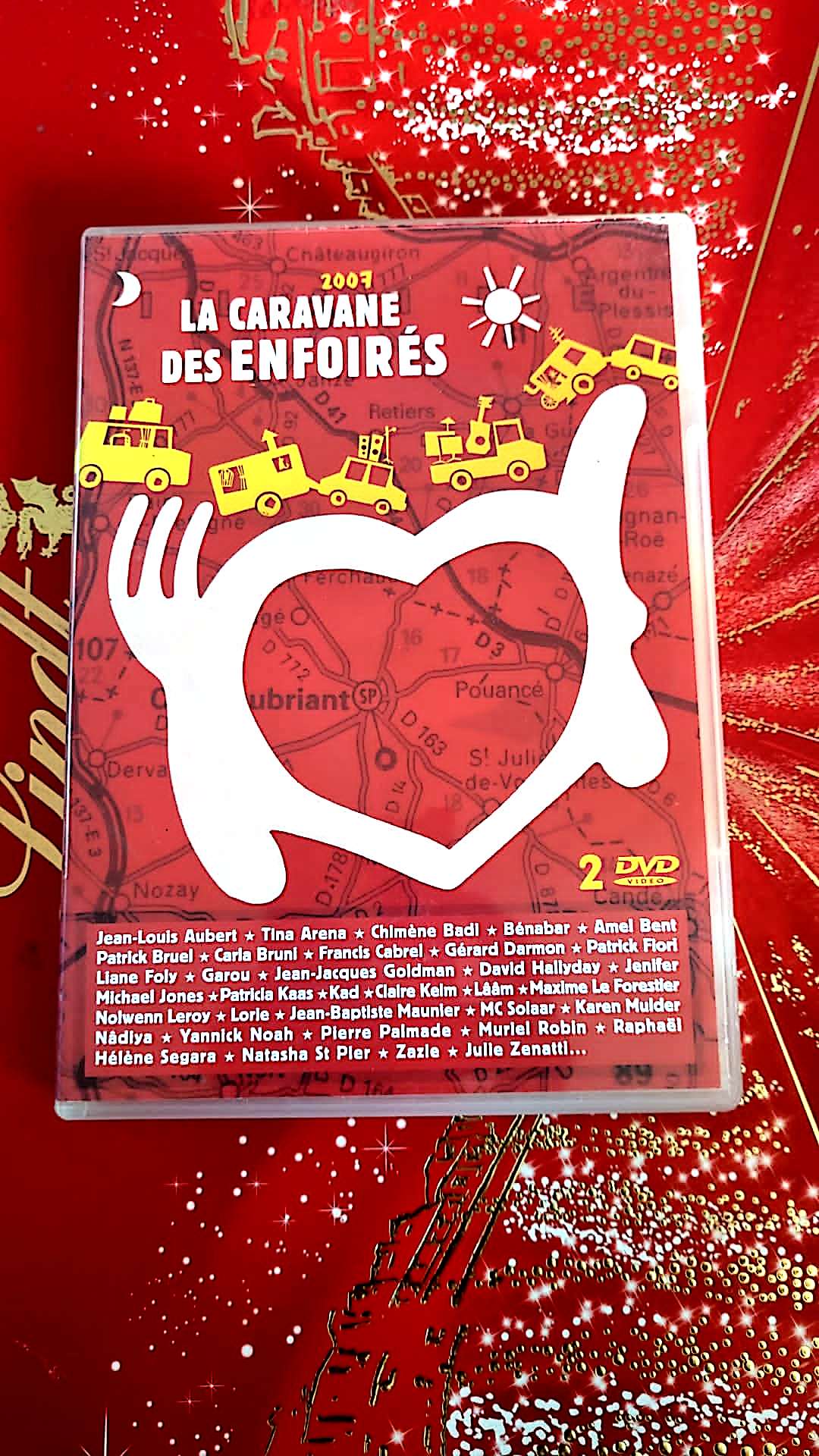 dvd la caravane des enfoirés