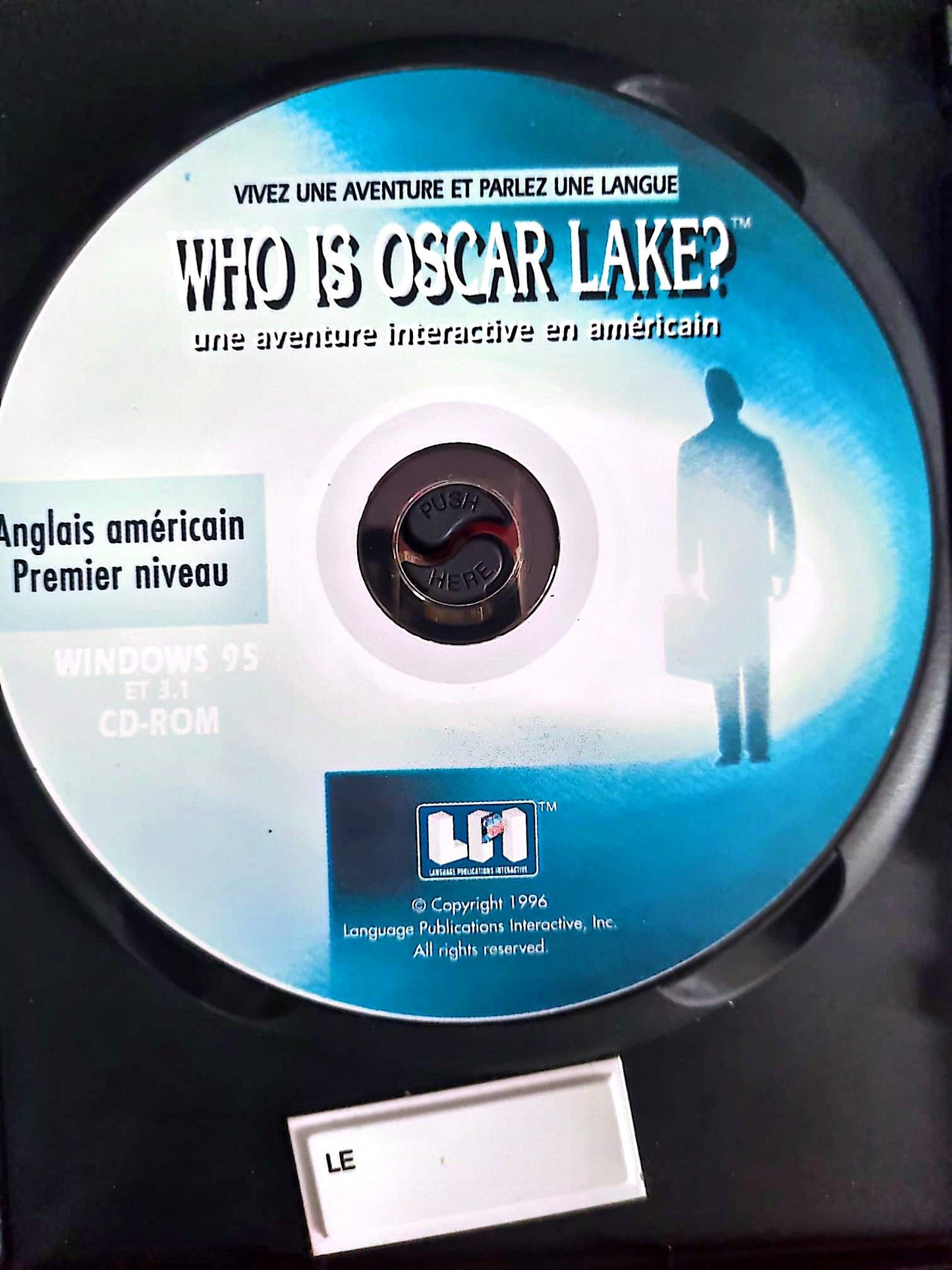 CD-ROM Who Is Oscar Lake? – Apprentissage Anglais Américain – Windows 95/3.1 – Sans boîtier