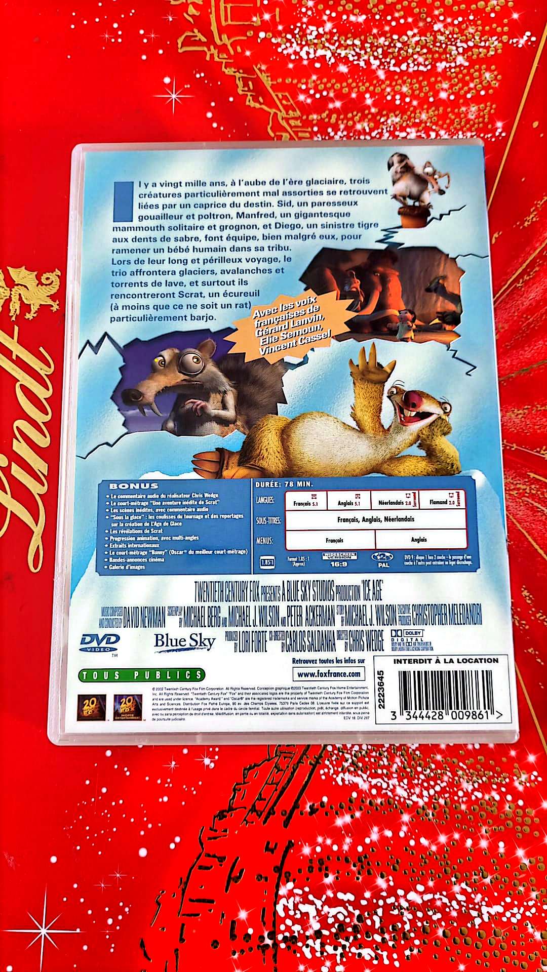 DVD : l'âge de glace