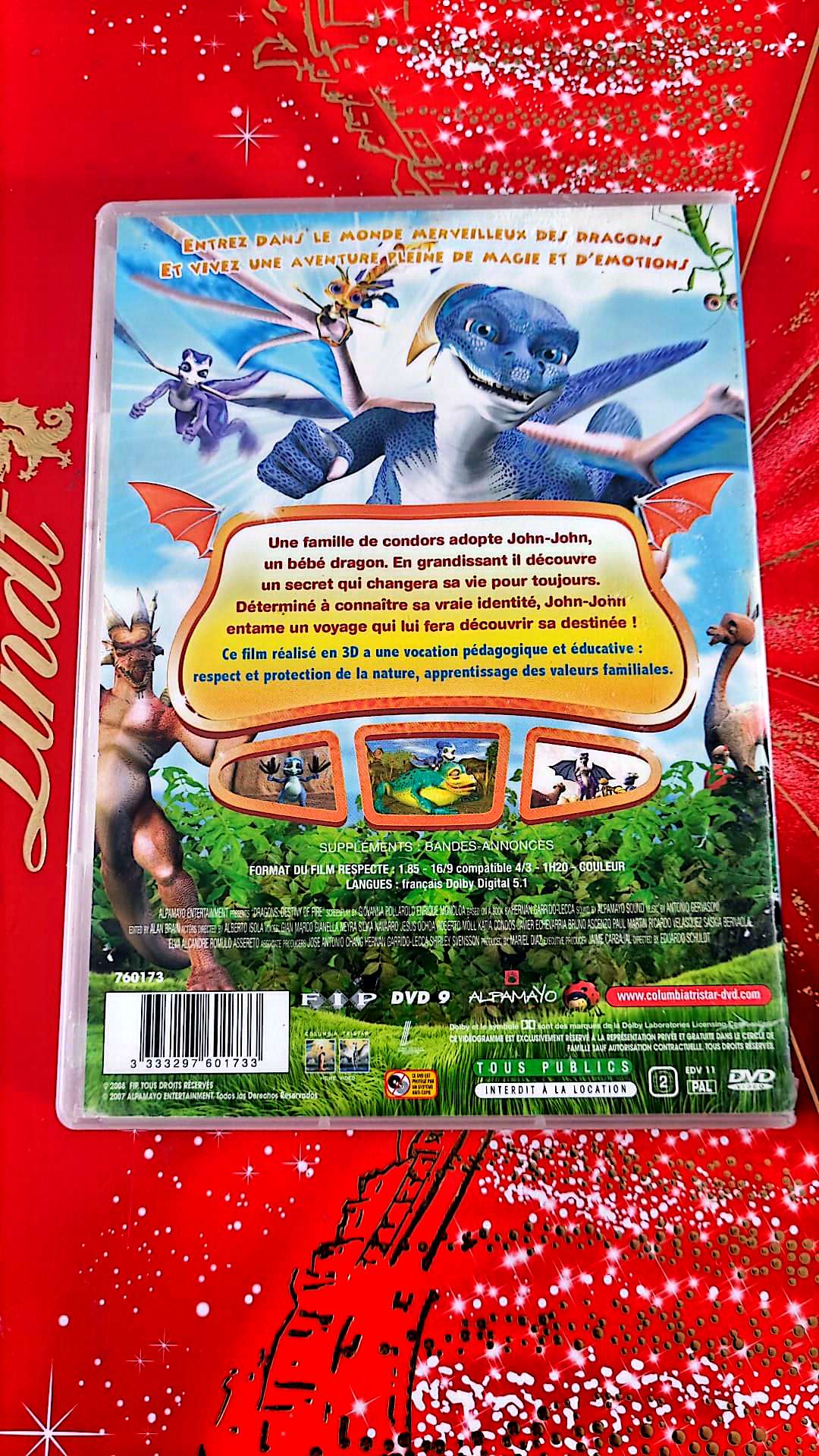 DVD : john john l'apprenti dragon