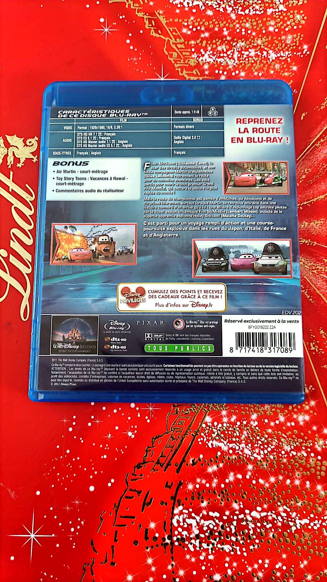 DVD : Cars 2