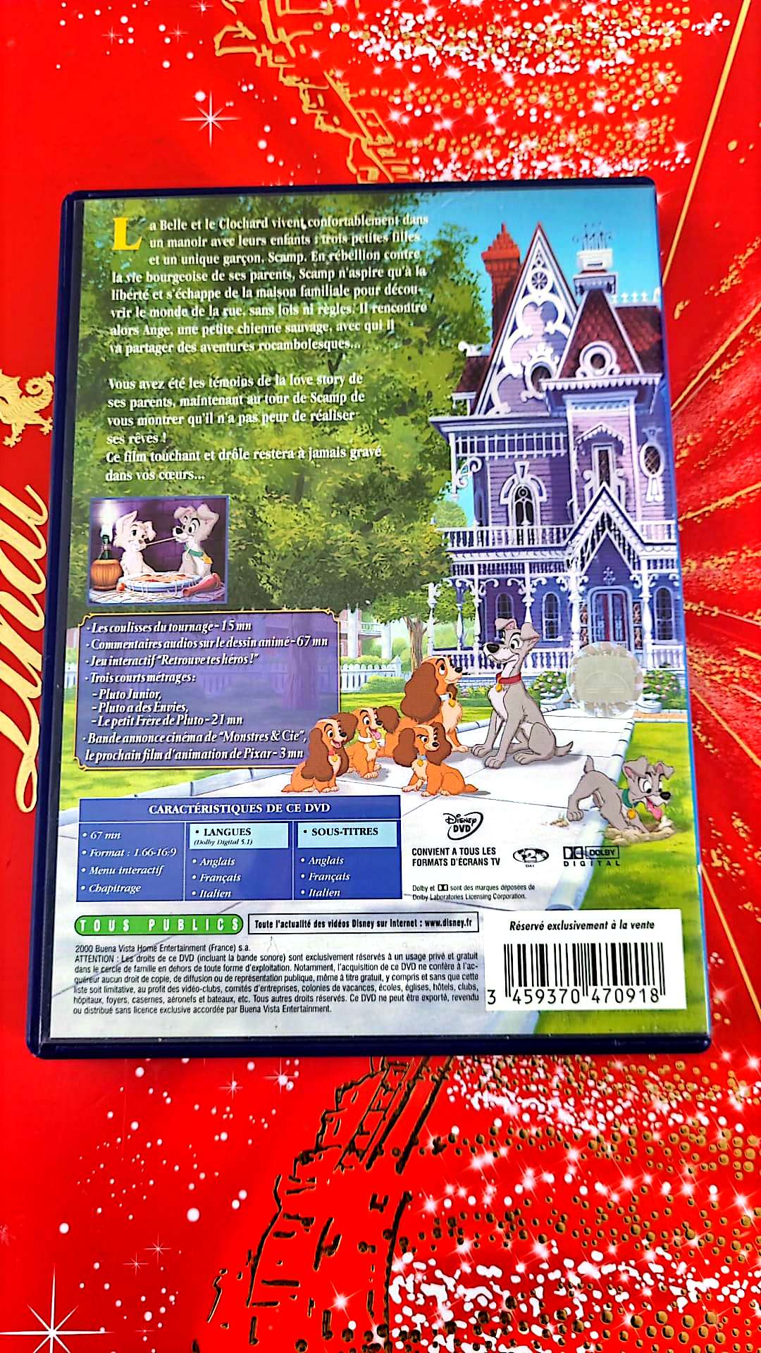 DVD : la belle et le clochard 2