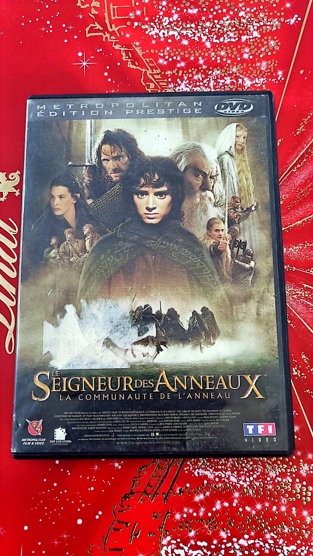 DVD le seigneur des anneaux la communauté de l'anneau