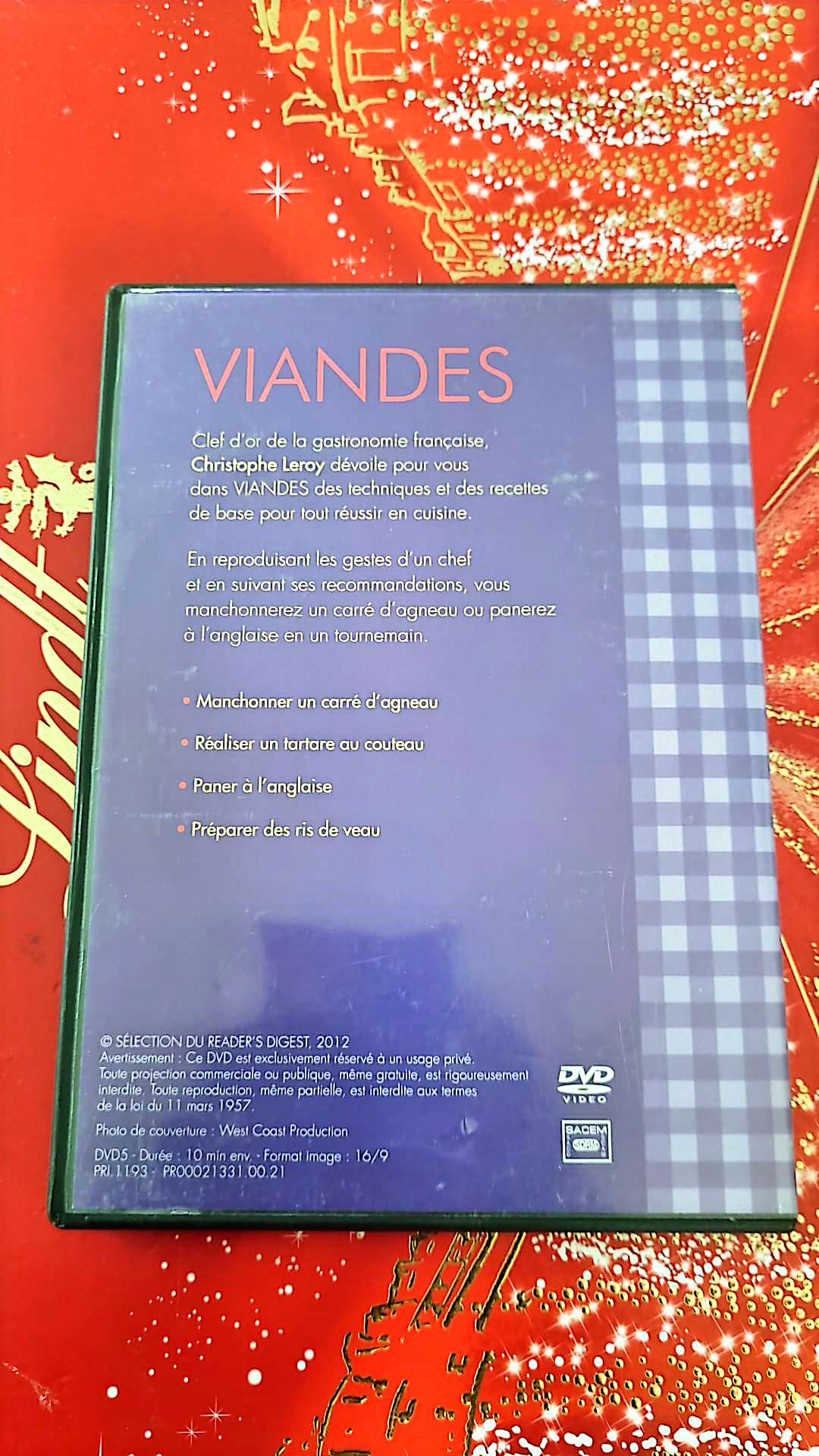 Dvd Viandes Recette Et Tour De Main