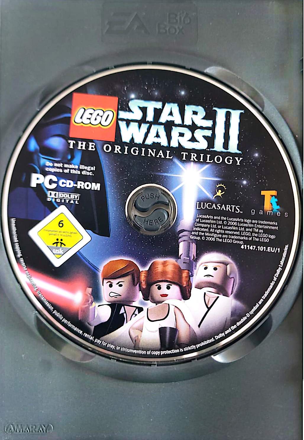 LEGO Star Wars II The Original Trilogy PC CD-ROM Seul Sans Boîtier