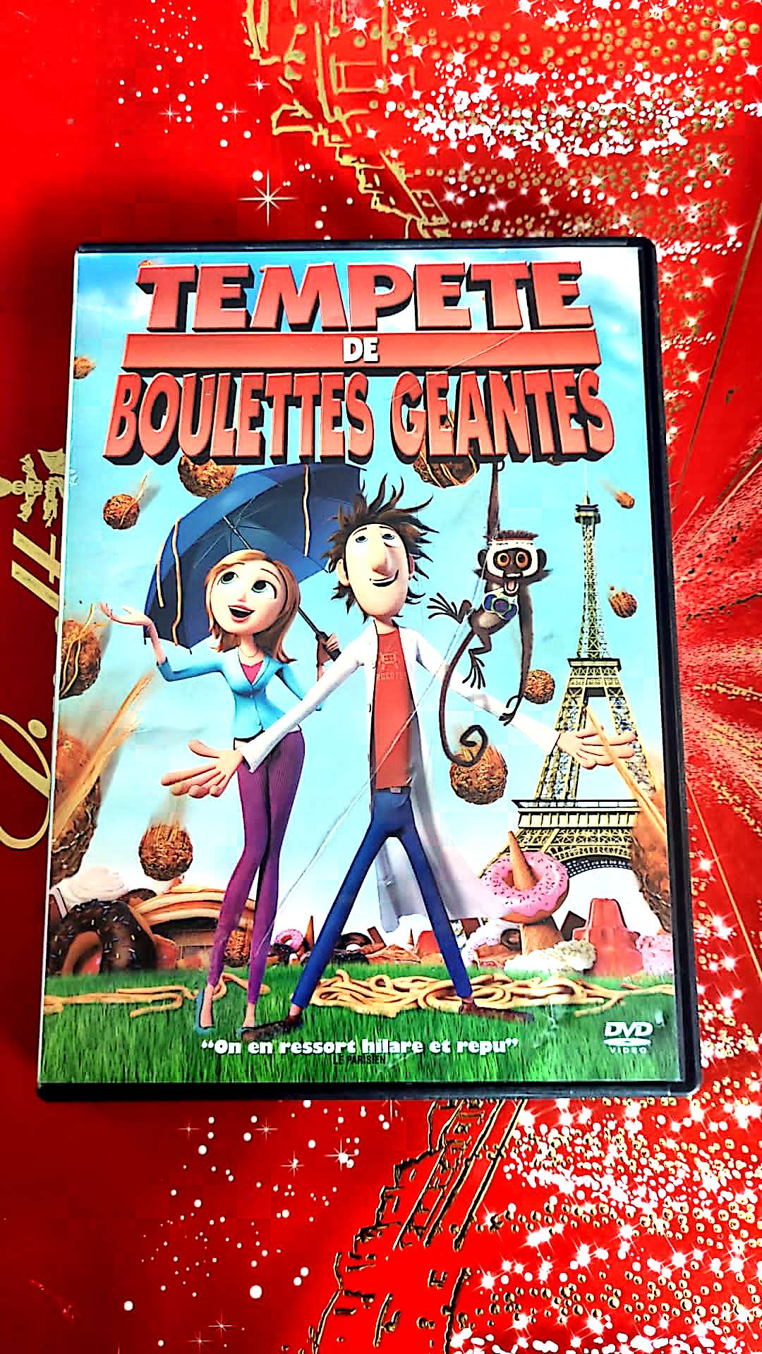 Dvd tempete de boulettes geantes