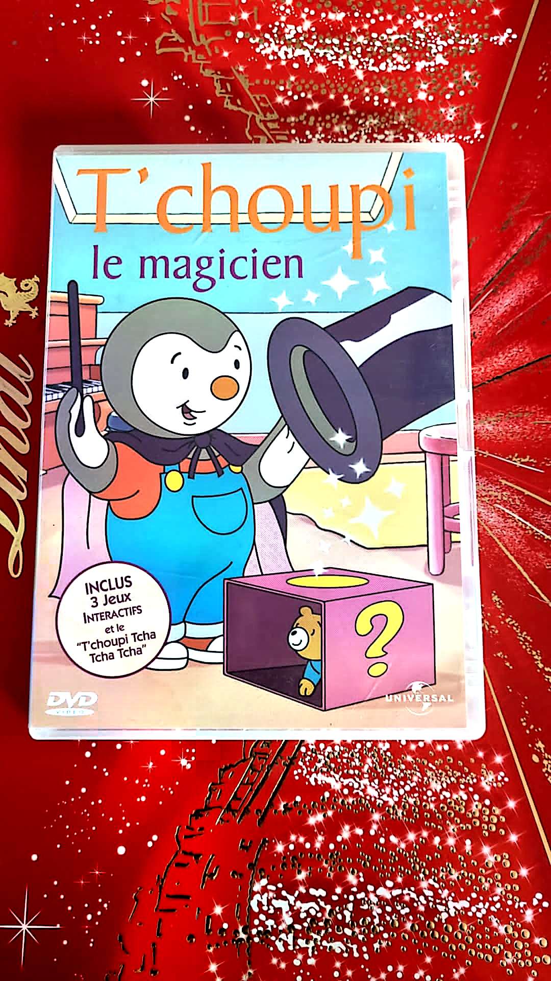 dvd t'choupi le magicien