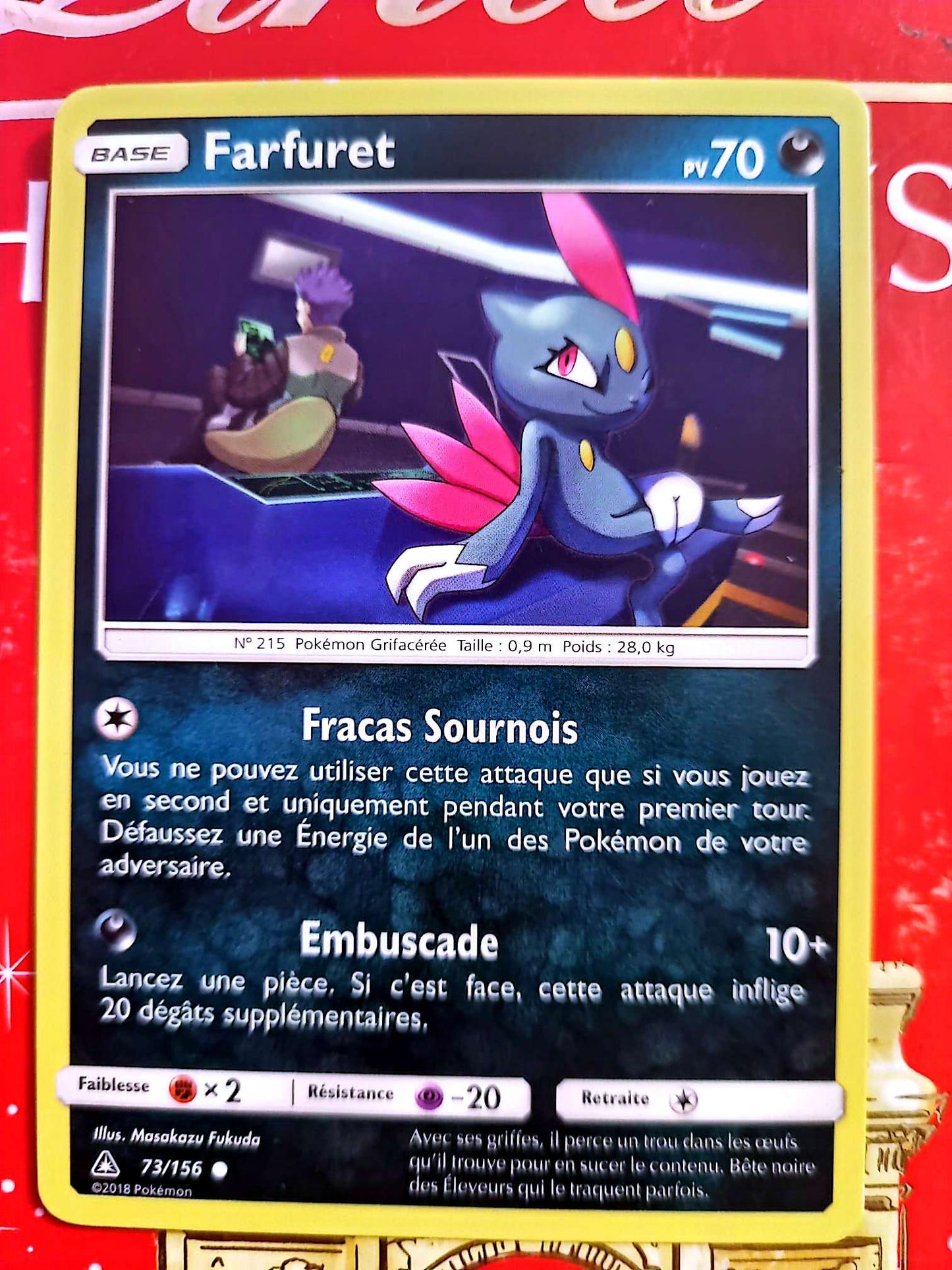Carte Pokémon Farfuret 73/156 – XY – Carte Officielle Française carte pokemon