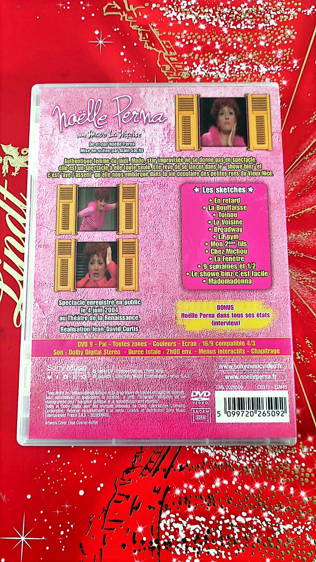 DVD : noëlle perna mado la niçoise