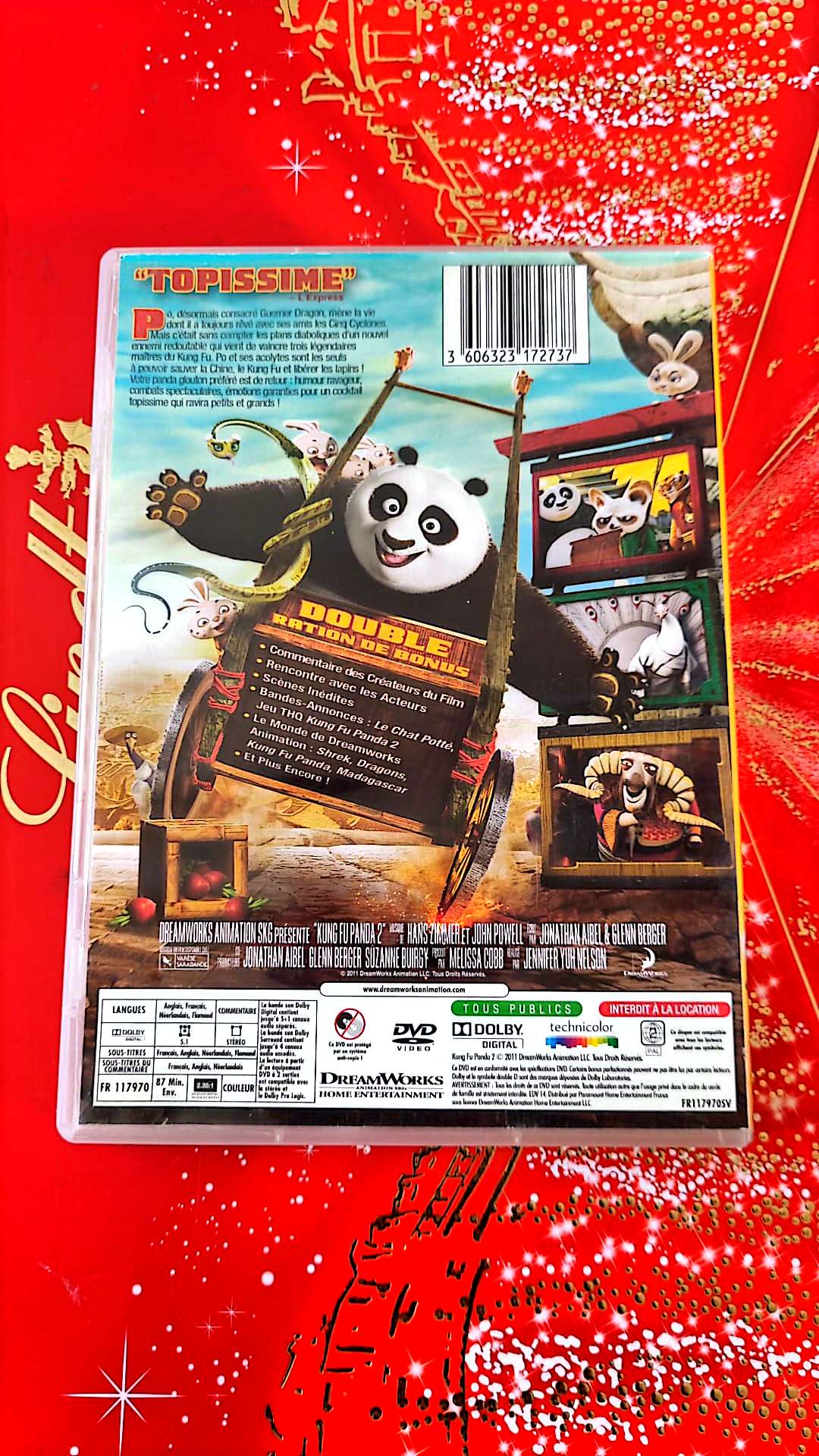 DVD : kung-fu panda 2