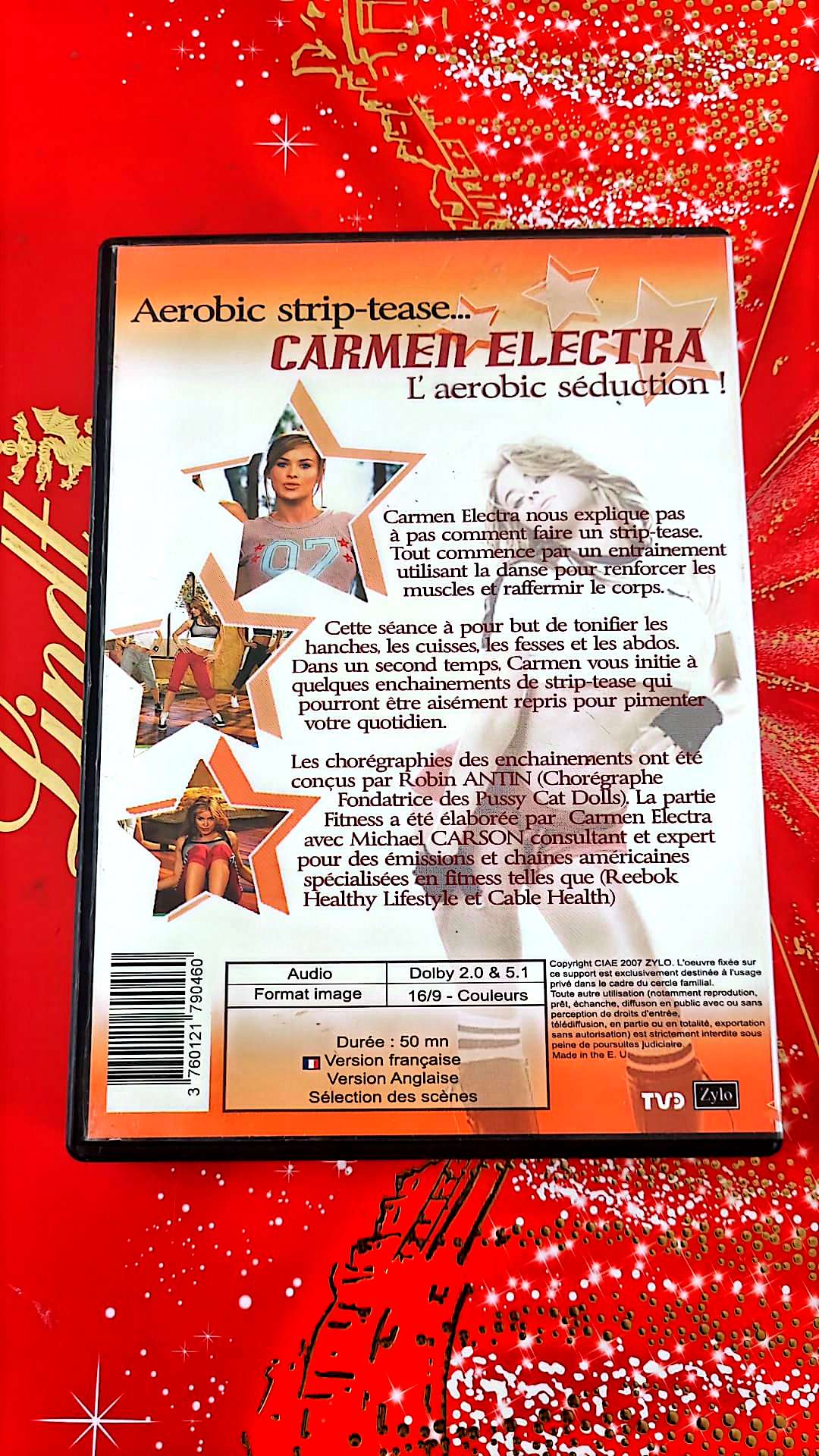 DVD : carmen electra aérobic