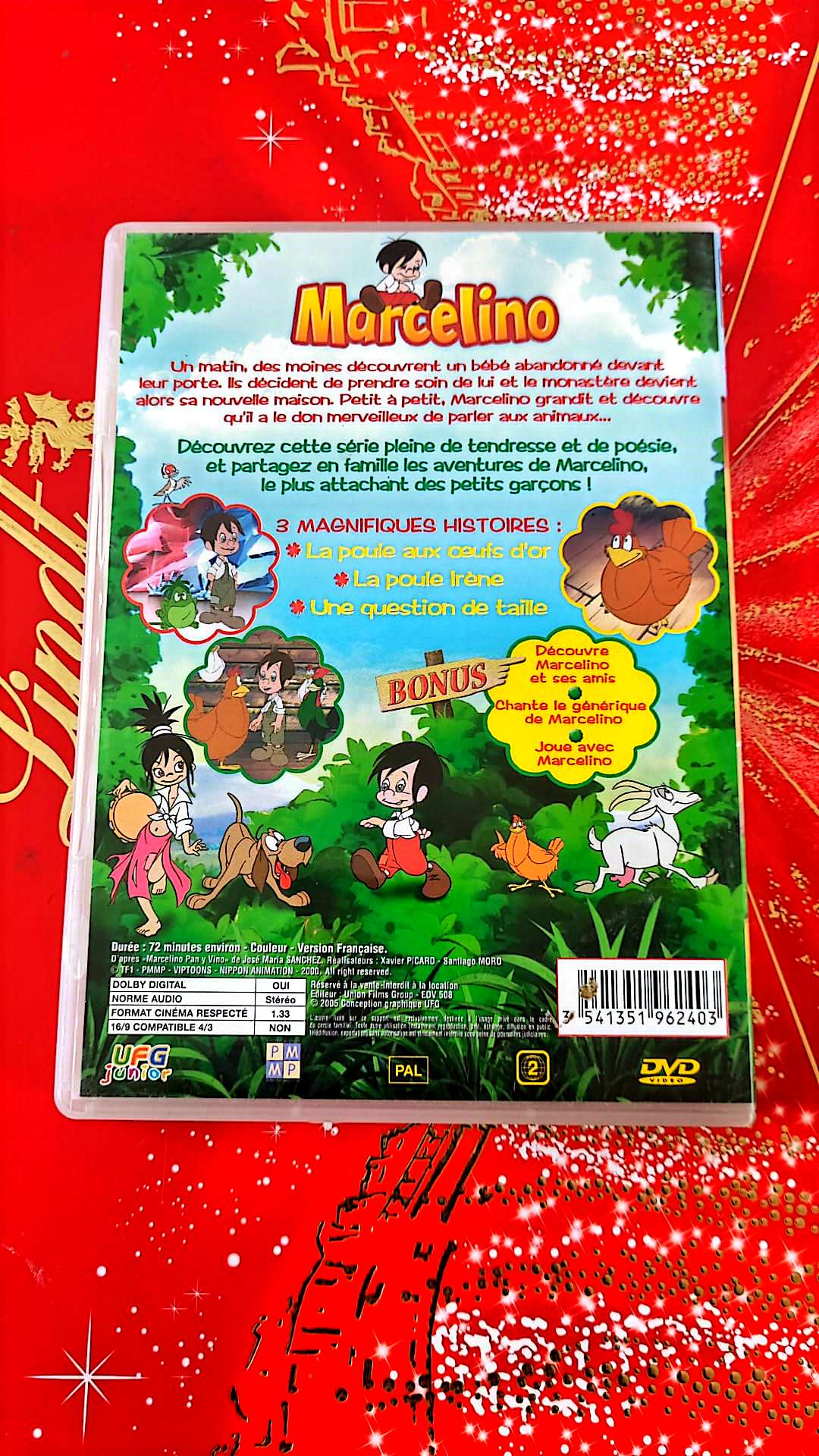 DVD : Marceluno la poule aux oeufs d'or